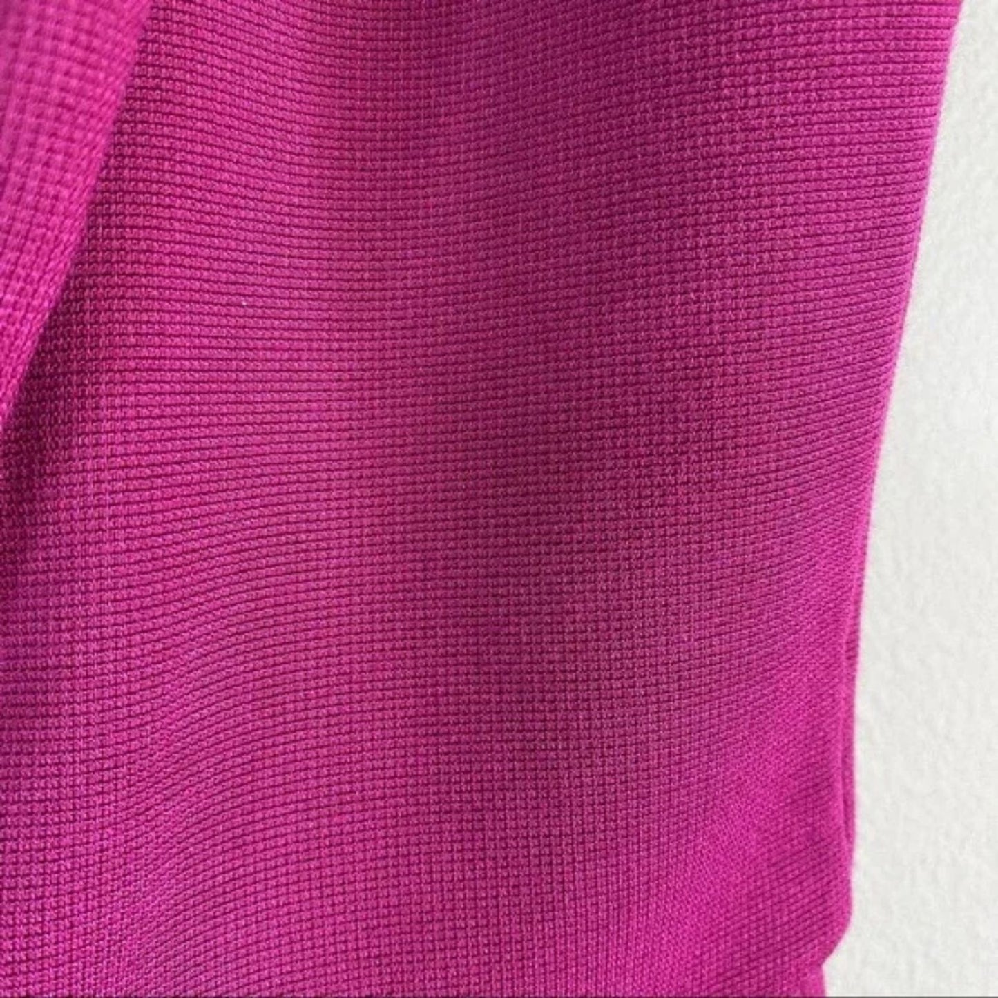 Anthropologie Maeve Knit Midi Dress Women's Size 8 Stretch Wildberry Sweetheart Neckline