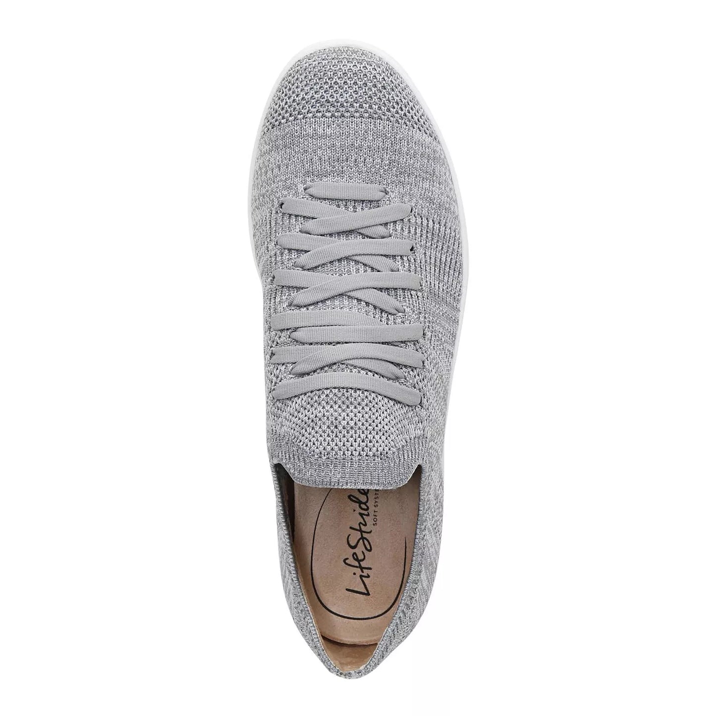 LifeStride Esme 2 Slip-on Sneakers Women's Size 10 Faux Stretch Laces - Ribbed Collar Comfort Package