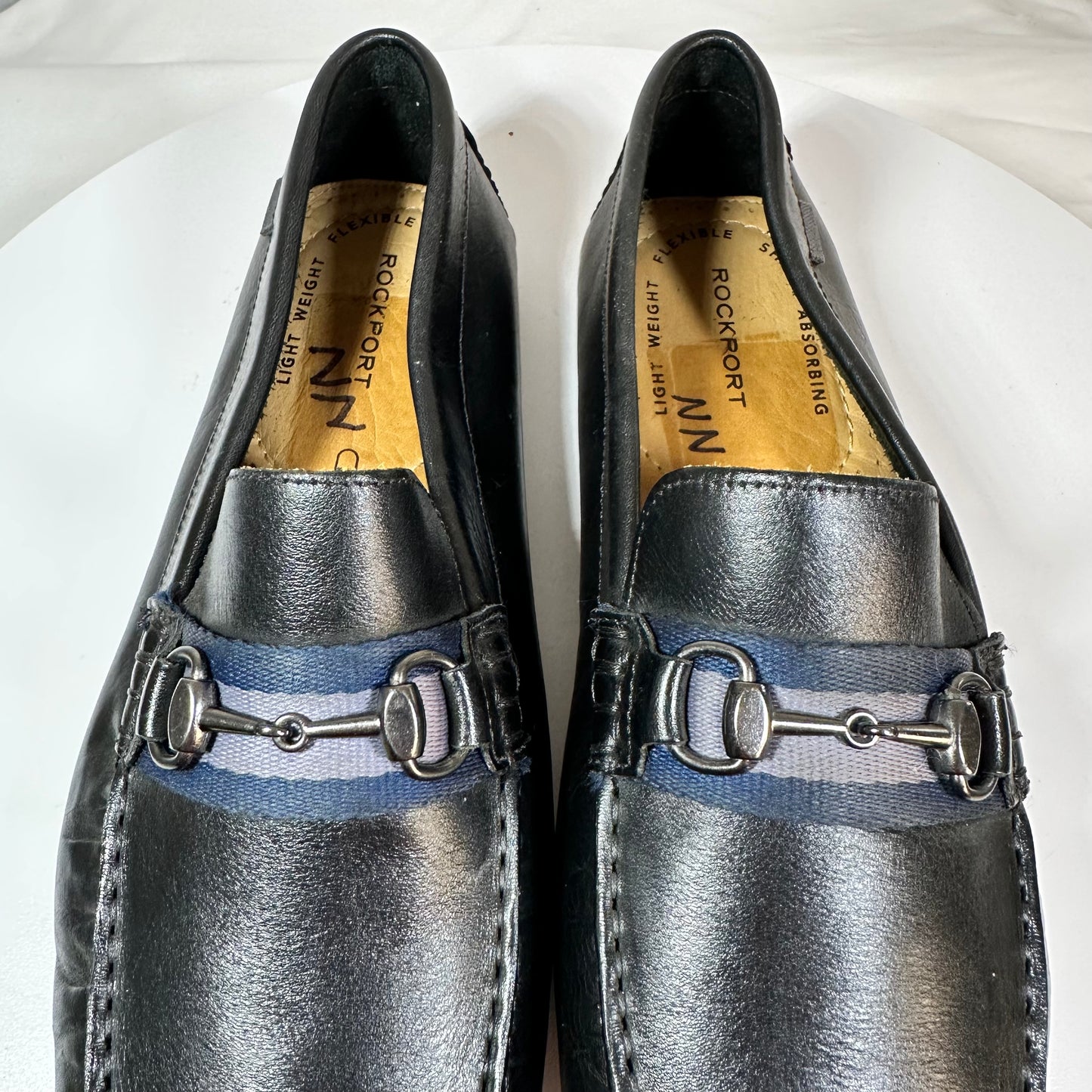 Currently Reserved For Private Shopper / Check Back On 12/4/25 For Availability Rockport Ryder Bit Driving Loafers Men's Size 10 Black Leather