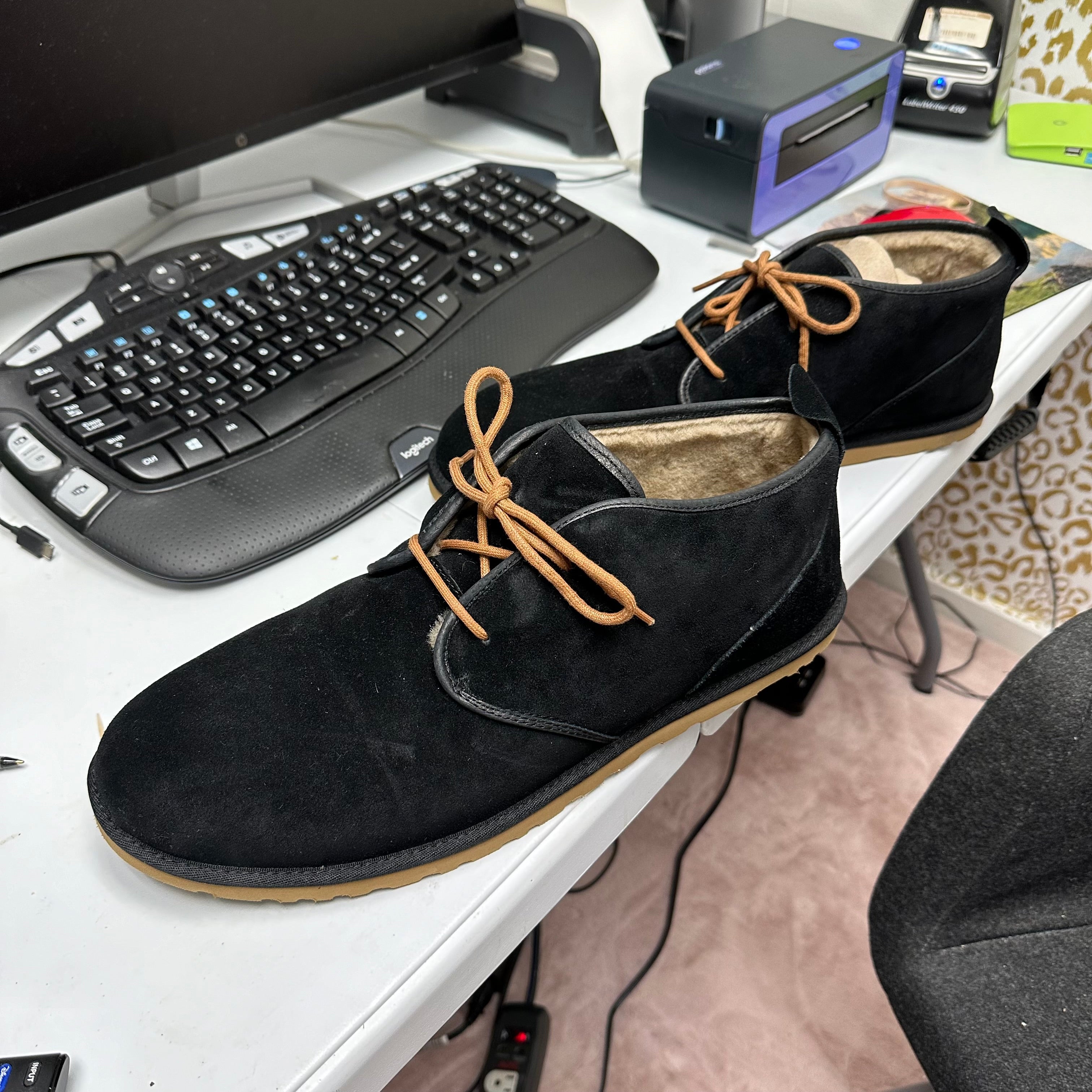 Size 17 Men's Ugg Maksim Suede Chukka Boots (If sold out message my Facebook page. I have a few more pairs in backup)