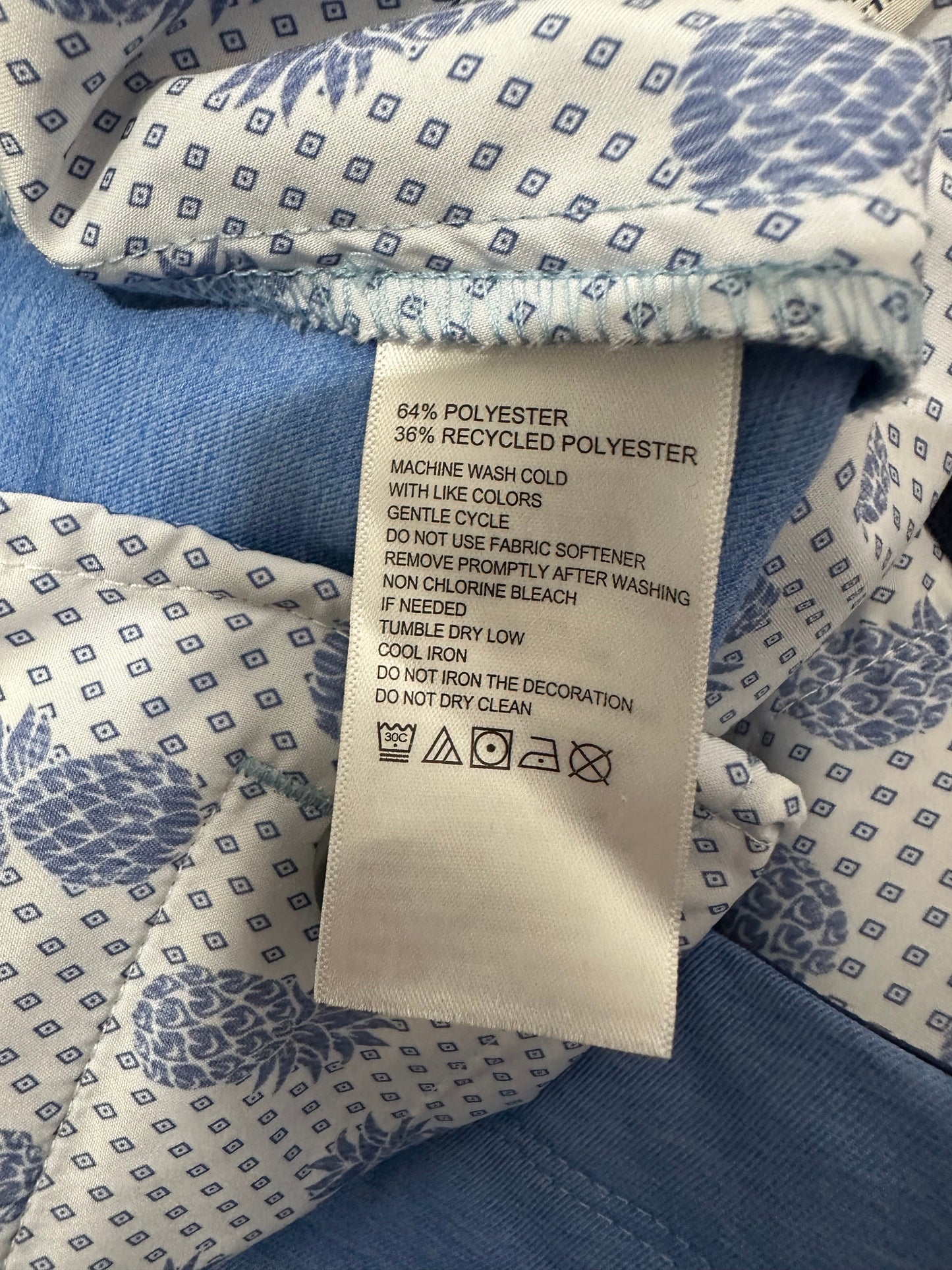 Tommy Bahama On Par Short 8" Palace Blue Men's Size 40