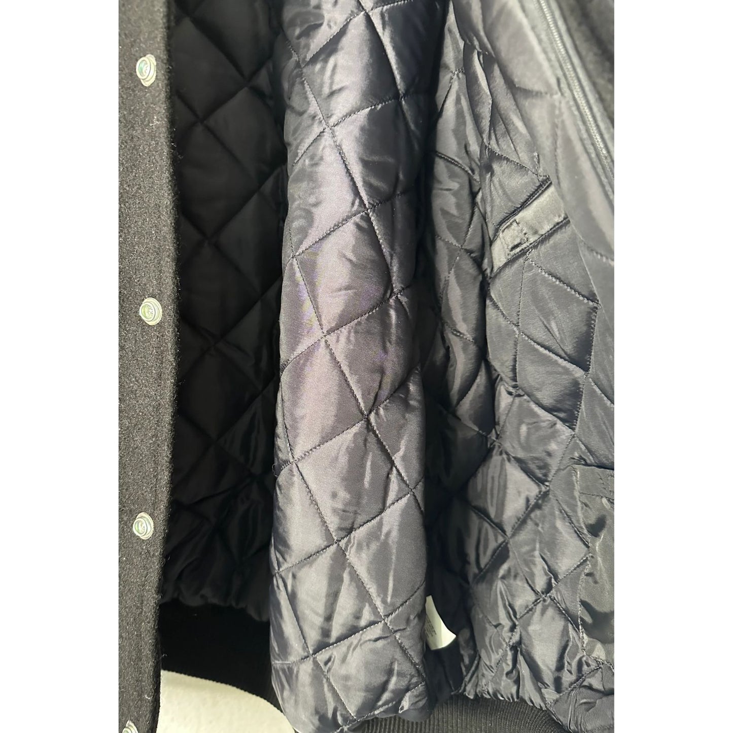 Rennoc Classic Varsity Jacket Style JW225NQ Quilted Lining  Men's XL