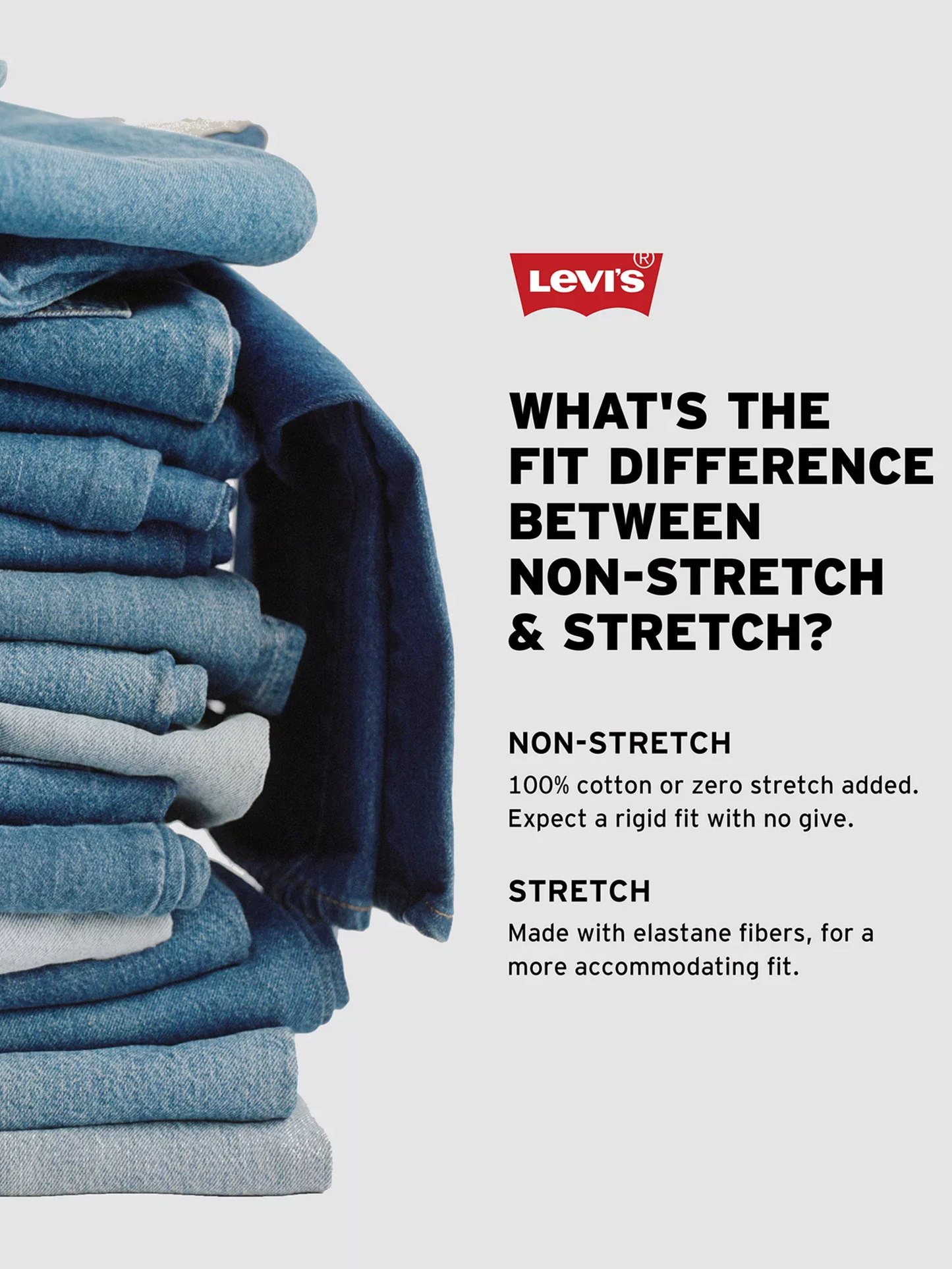Levis Men's Big & Tall 550 Relaxed Fit Jeans Stretch Straight Leg Dark Wash Size 42x34