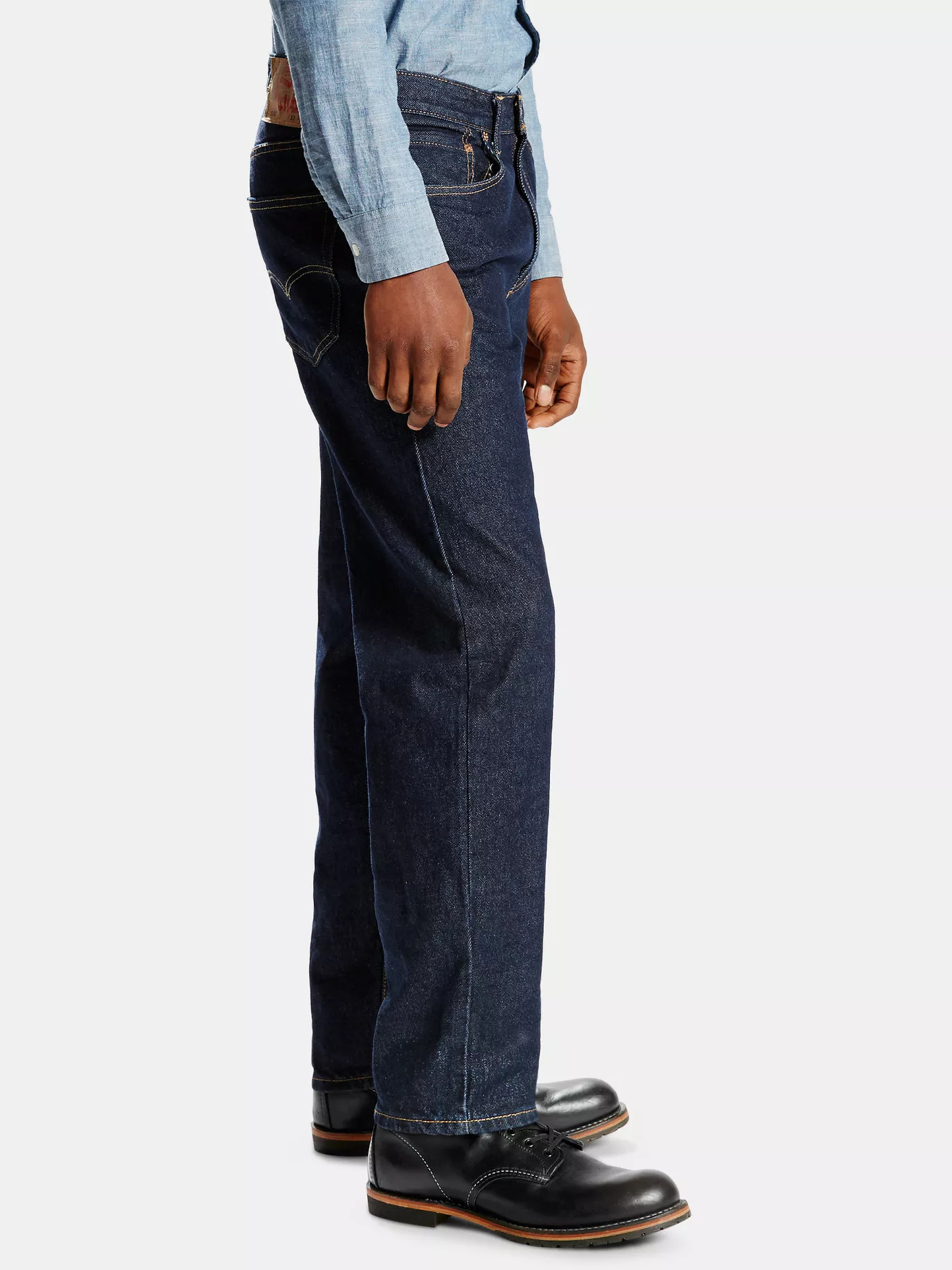Levis Men's Big & Tall 550 Relaxed Fit Jeans Stretch Straight Leg Dark Wash Size 42x34