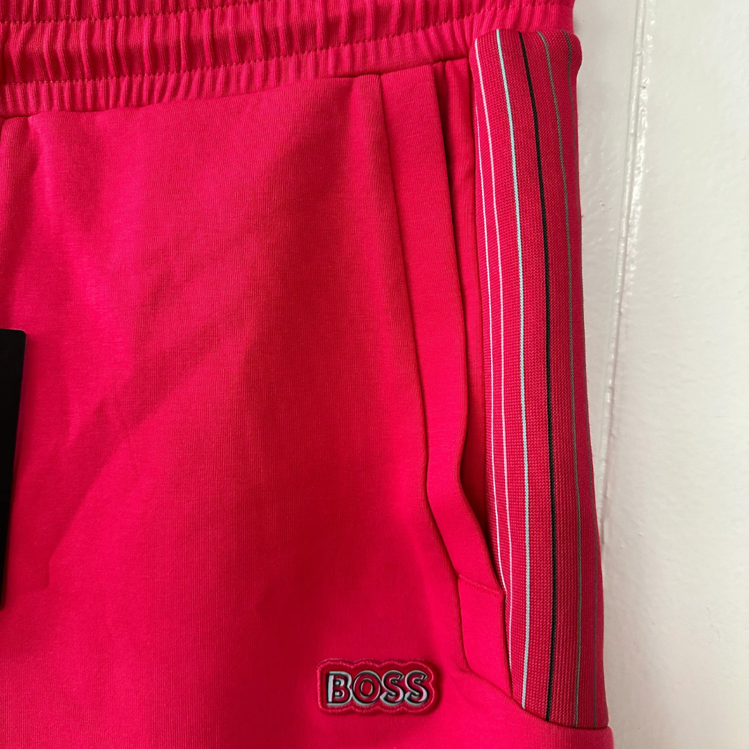 BOSS By HUGO BOSS Men's HEADLO Cotton-Blend Regular-Fit Shorts