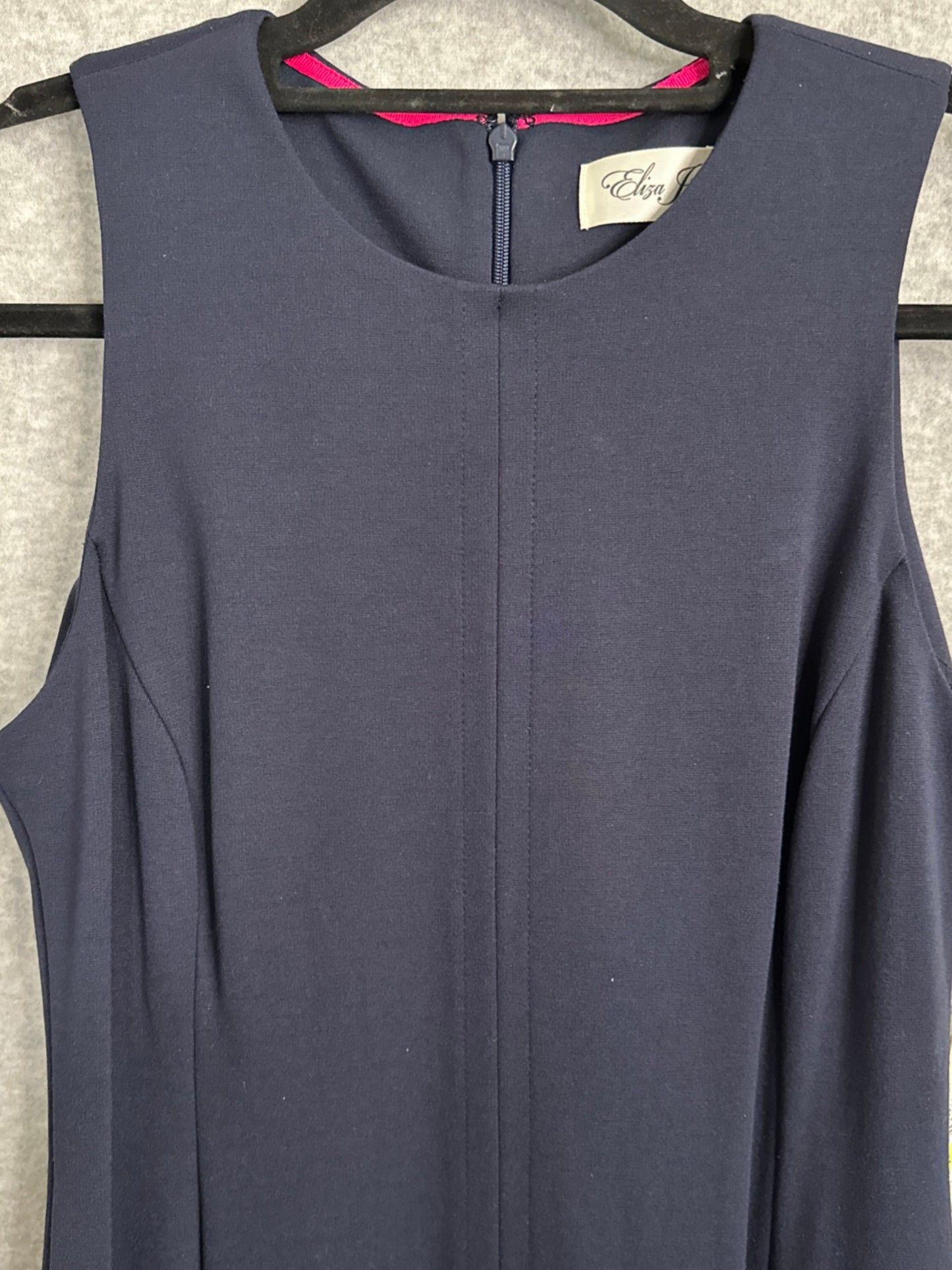 Eliza J Women's Colorblock Hem Fit & Flare Dress Size 4