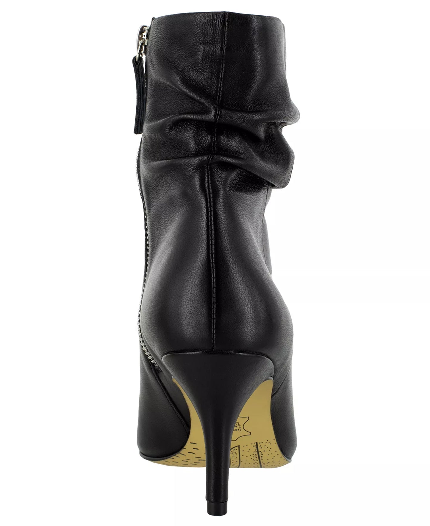 Bella Vita Danielle Boots Women's Booties Size 8 WW (Extra Wide) Black Leather