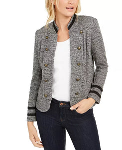 Daily Listing Tommy Hilfiger Women's Military Band Jacket With Pockets  Size 2X Retail $109.50