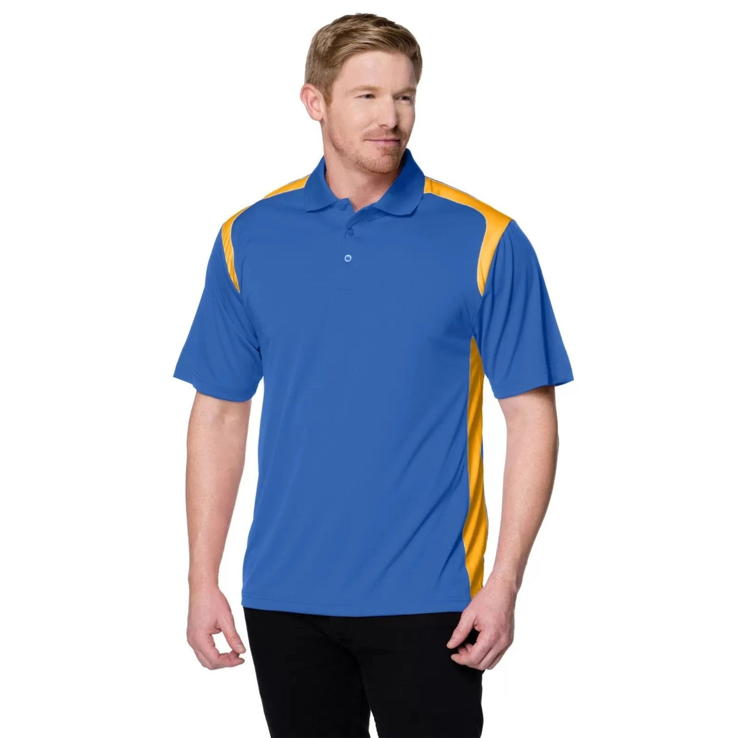 Tri-Mountain Performance Golf Polo Moisture Wicking Antimicrobial Technology Men's XL