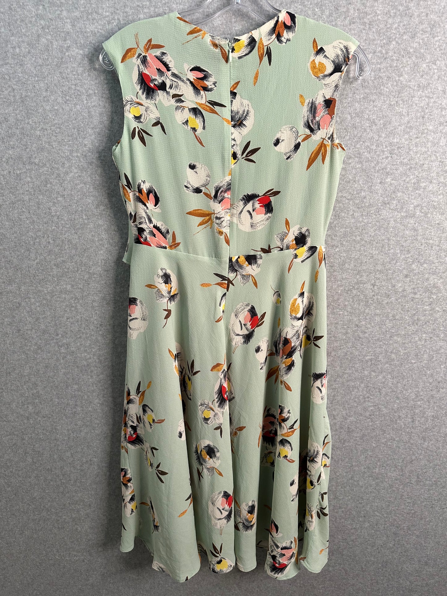 Lauren Ralph Lauren Floral Bubble Crepe A-Line Dress Size 4 Petite