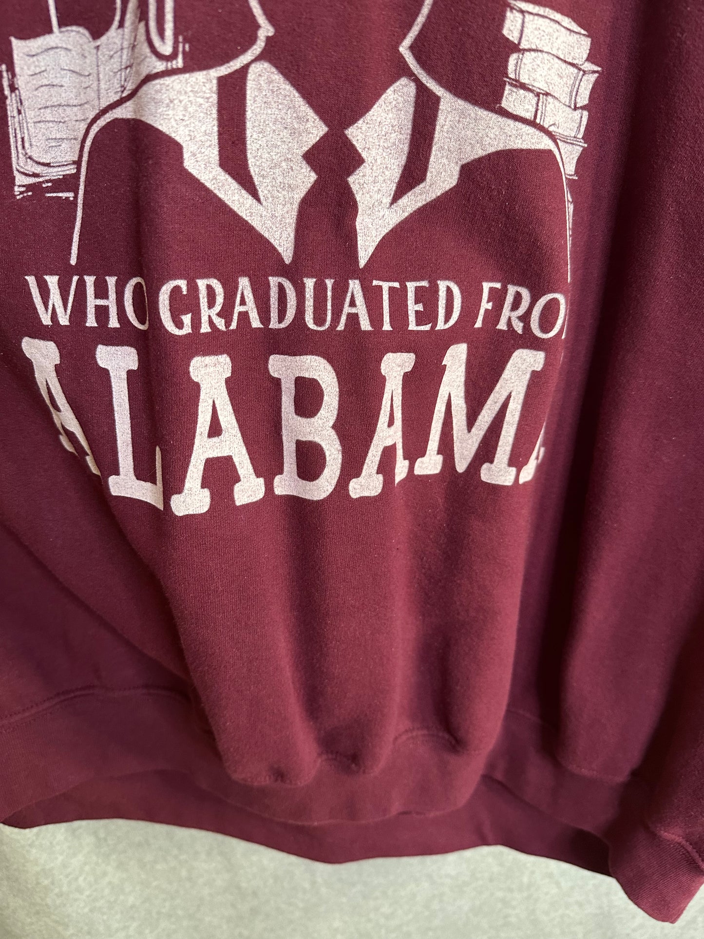 Gildan Heavy Blend University Of Alabama Graduate Mens Crewneck Sweatshirt 5XL
