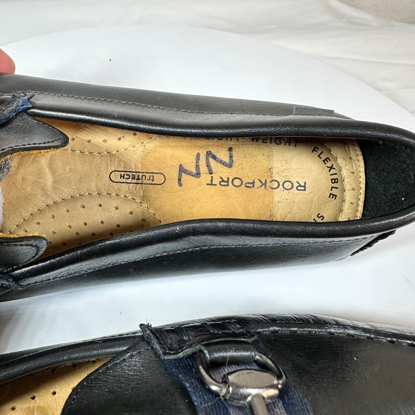 Currently Reserved For Private Shopper / Check Back On 12/4/25 For Availability Rockport Ryder Bit Driving Loafers Men's Size 10 Black Leather