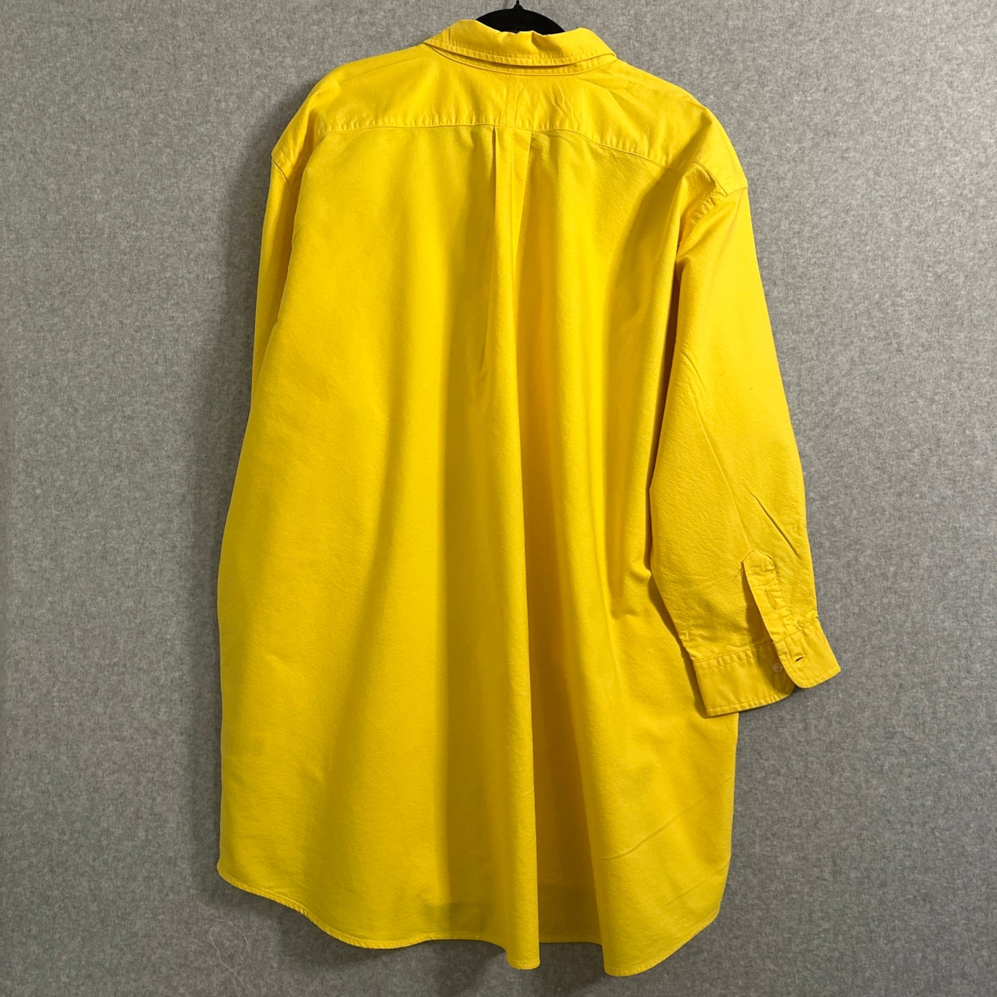 Polo Ralph Lauren Button Down Shirt Classic Yellow Men's 3XLT