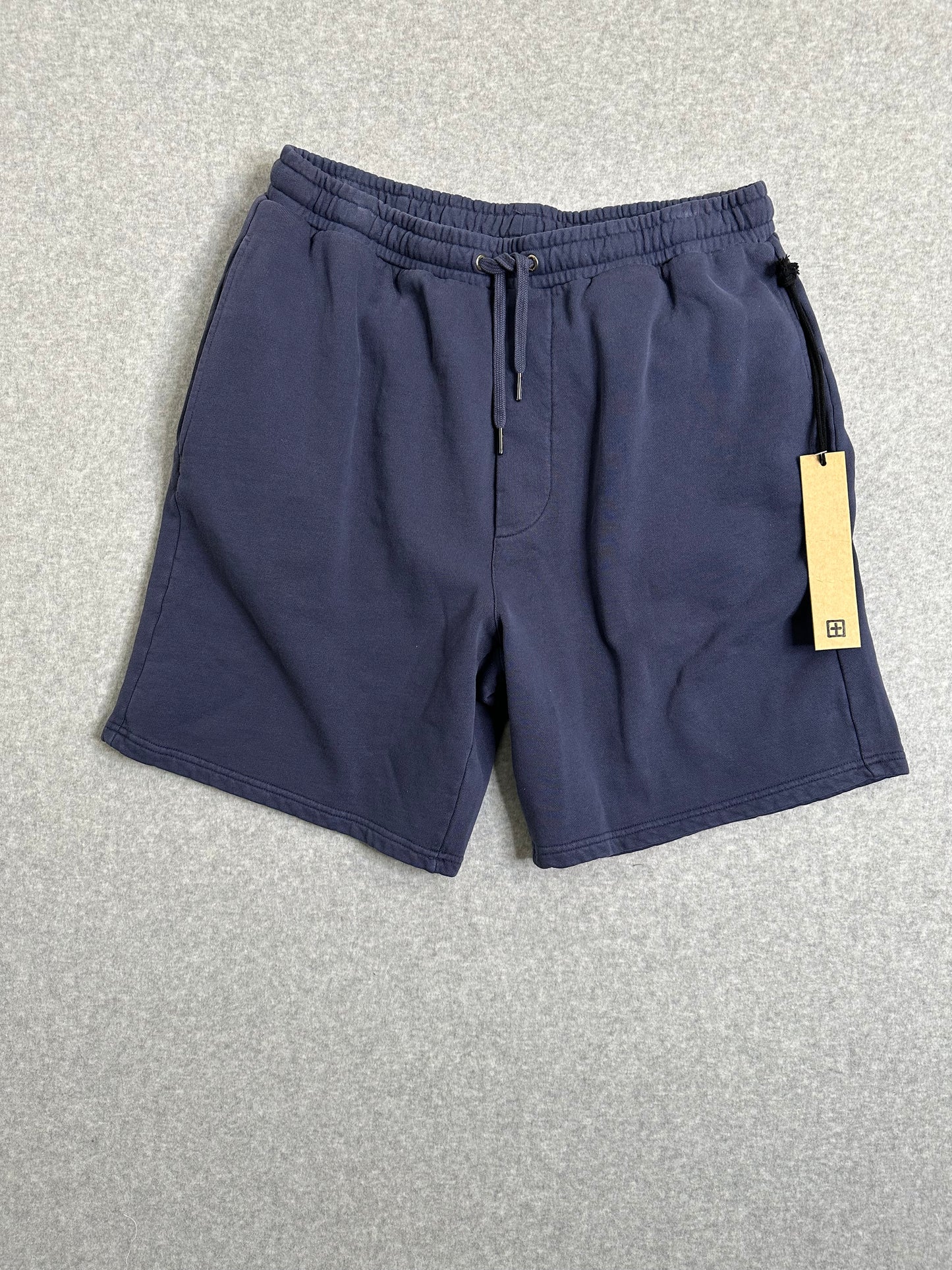 Ksubi 4 x 4 Lofi Track Regular-fit Blazed Blue Cotton Shorts Men's XL