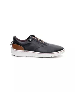 Men's Size 8.5 (Read sizing notes) Sandro Moscoloni  Plain Toe Black Leather Men's Shoes / Sneakers "Jess" Retail $160.00