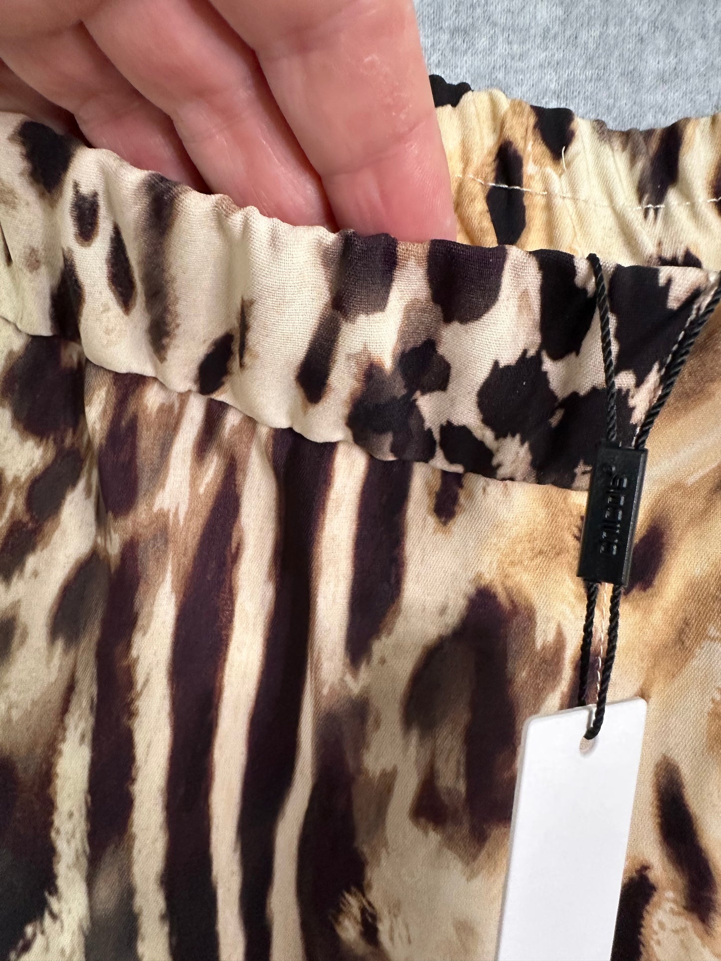 Chicos Bengal Marks Crepe Pull-On Ankle Pants Womens Size 4Tall US 20T XXL