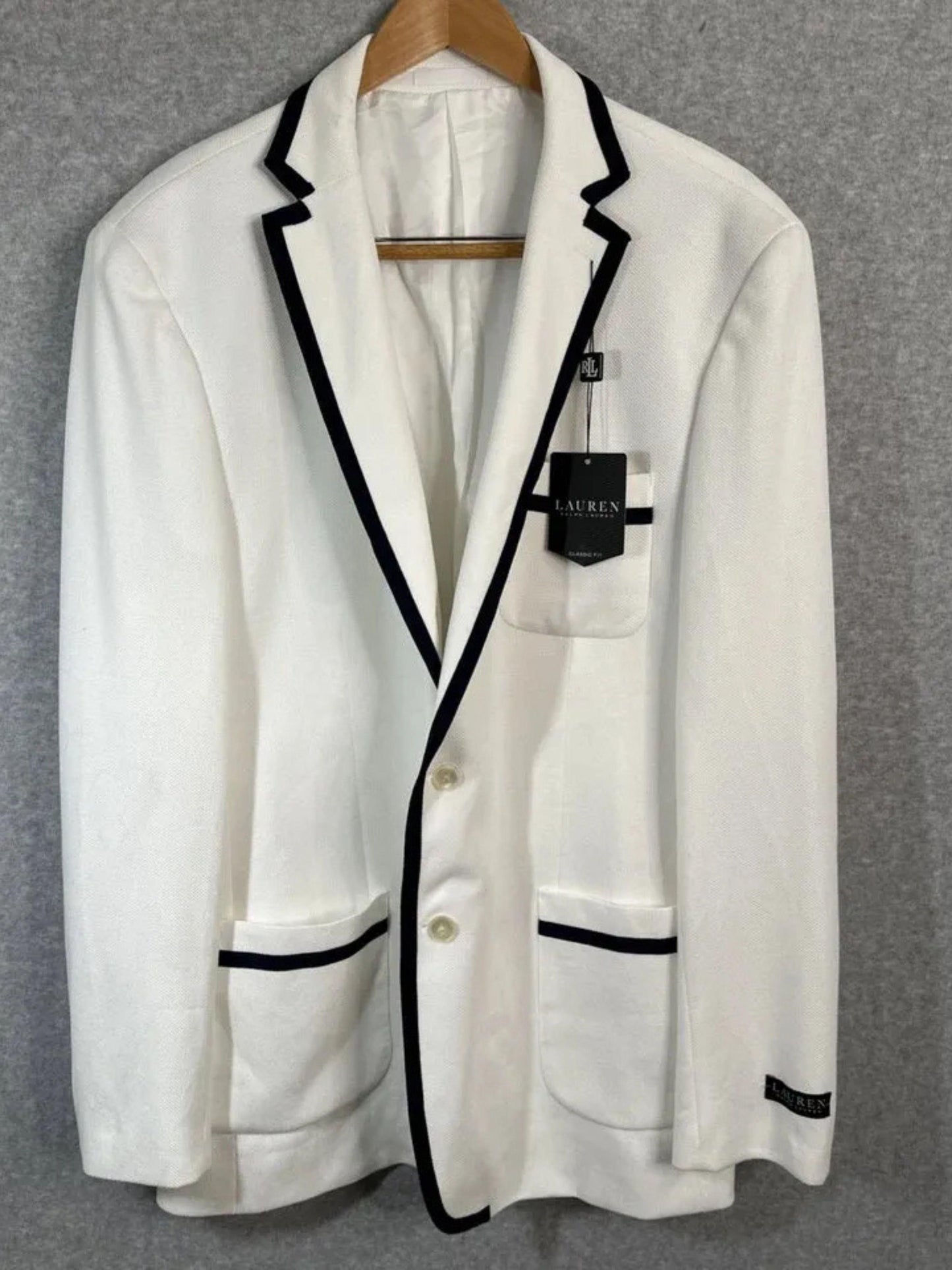 Lauren Ralph Lauren Men's Classic Fit Sport Coat Blazer 48 Long