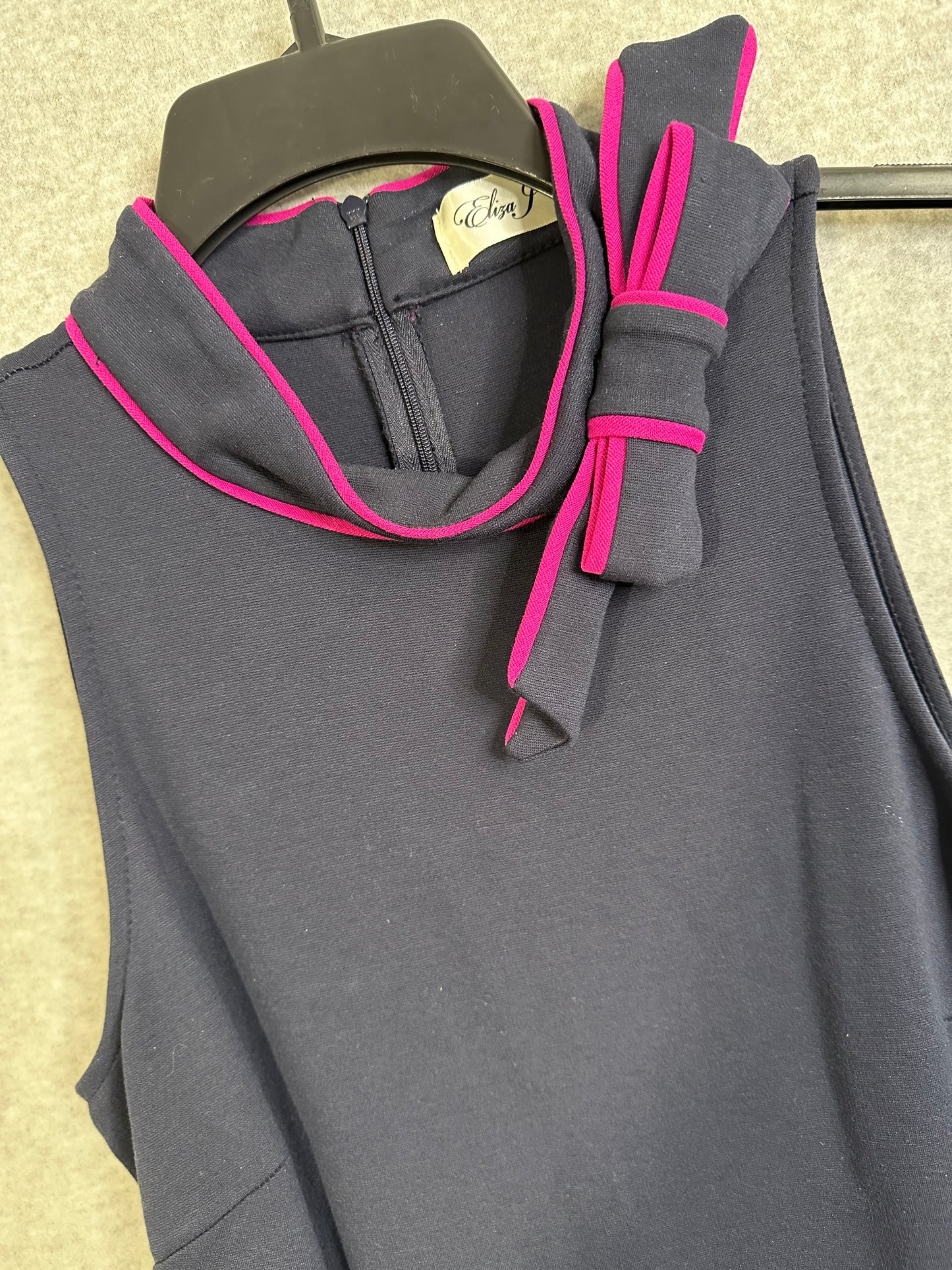 Eliza J Women's Solid Ponte Knit Mini Shift Dress Size 8