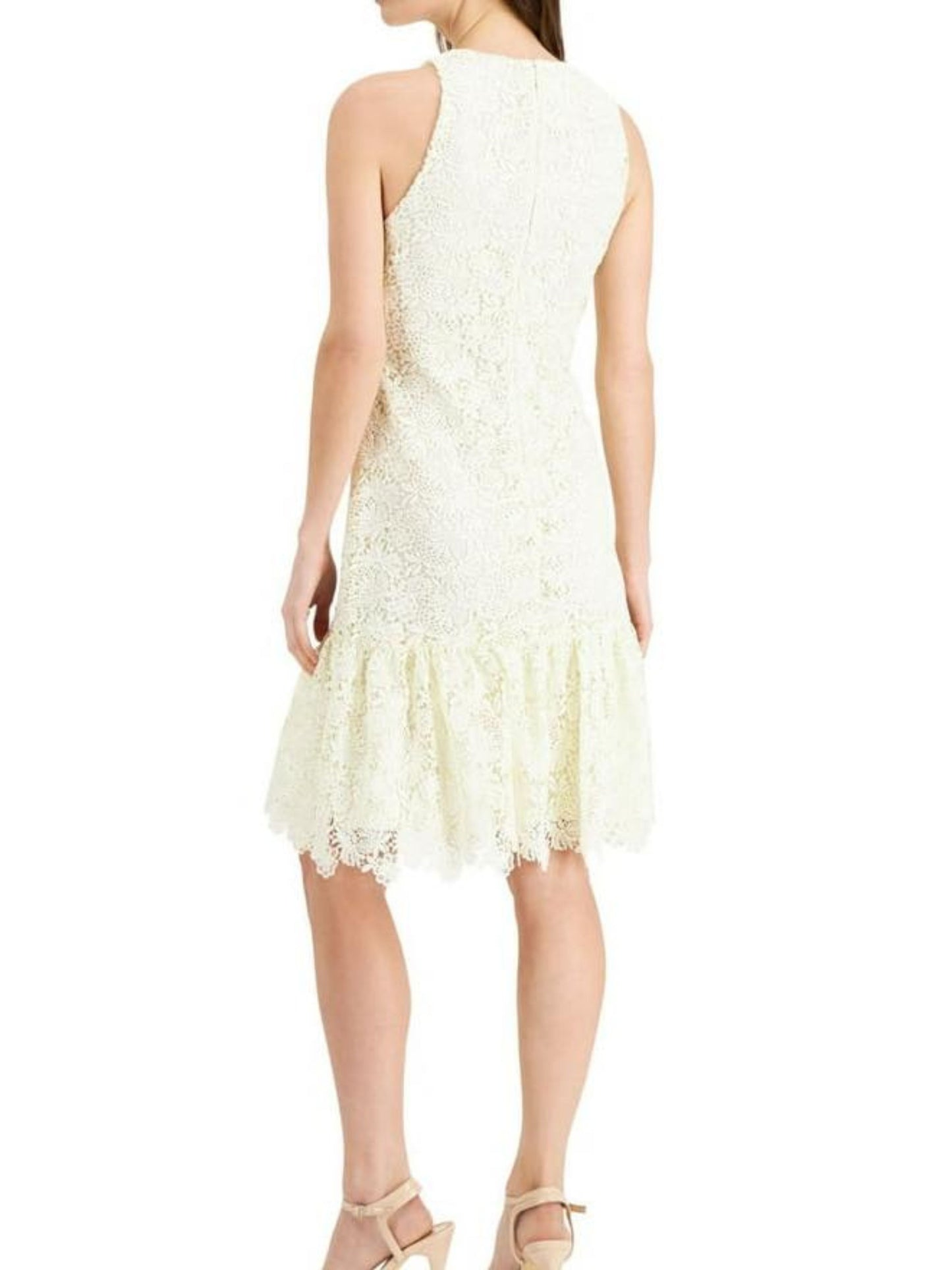 Lauren Ralph Lauren Women's Lace Drop-Waist Sheath Dress Size 8