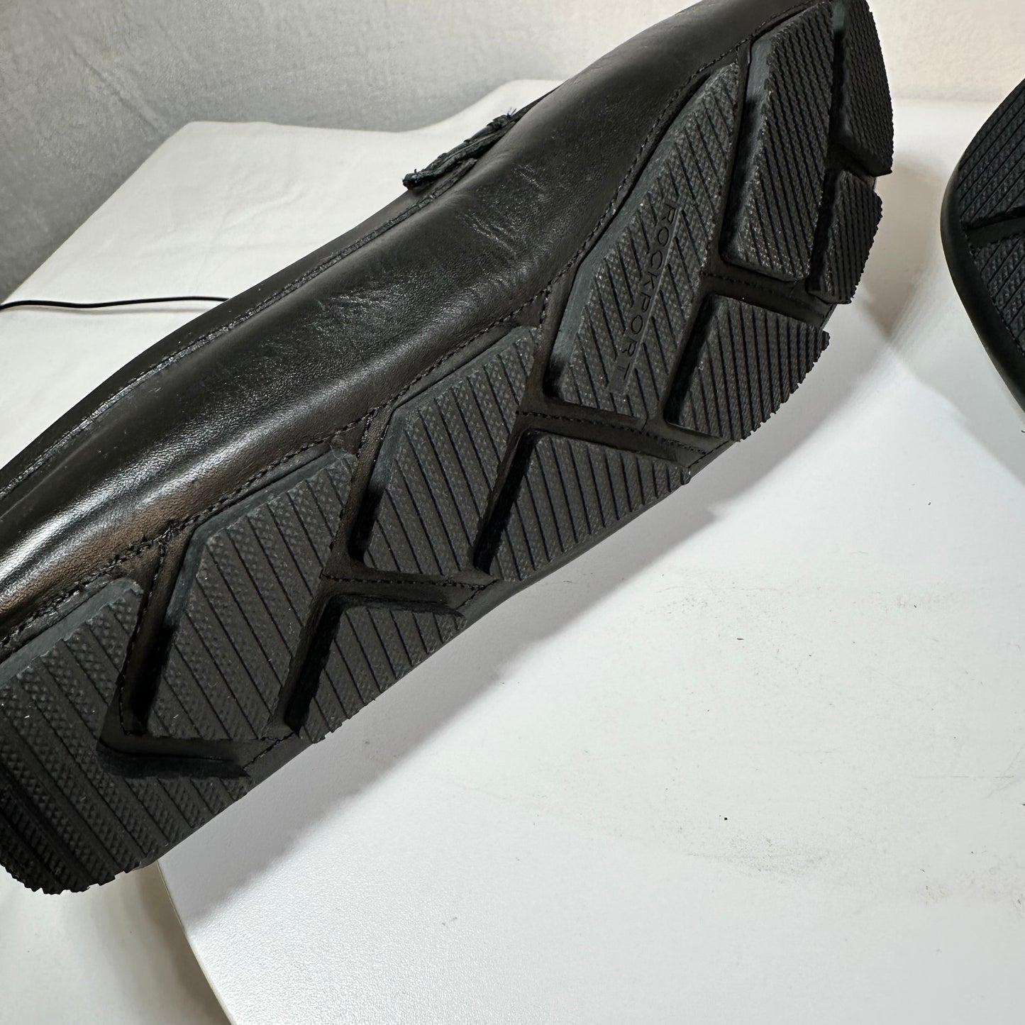 Currently Reserved For Private Shopper / Check Back On 12/4/25 For Availability Rockport Ryder Bit Driving Loafers Men's Size 10 Black Leather