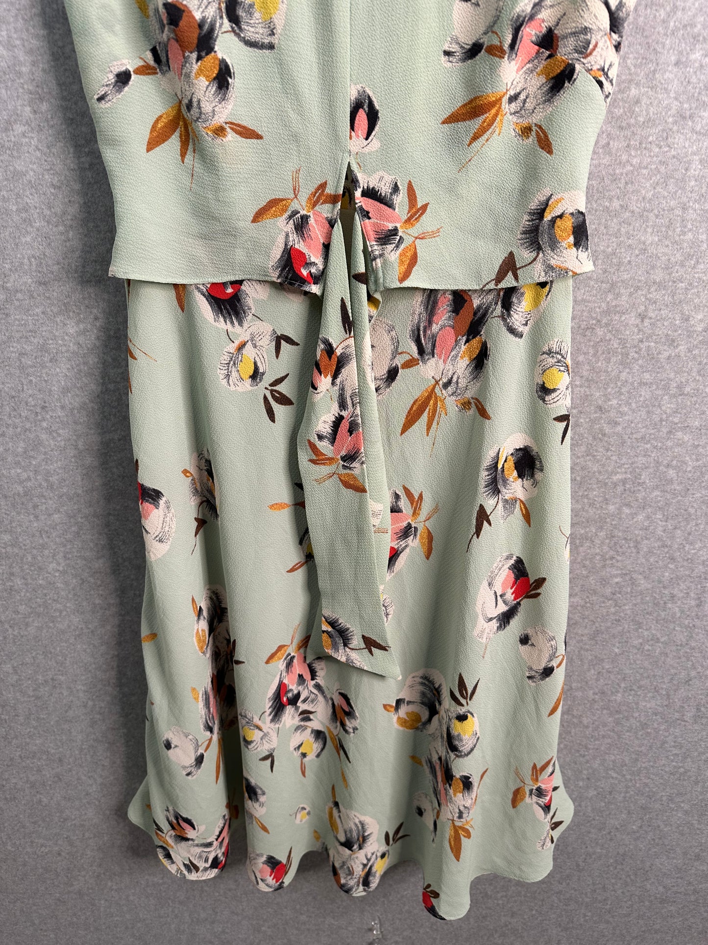 Lauren Ralph Lauren Floral Bubble Crepe A-Line Dress Size 4 Petite