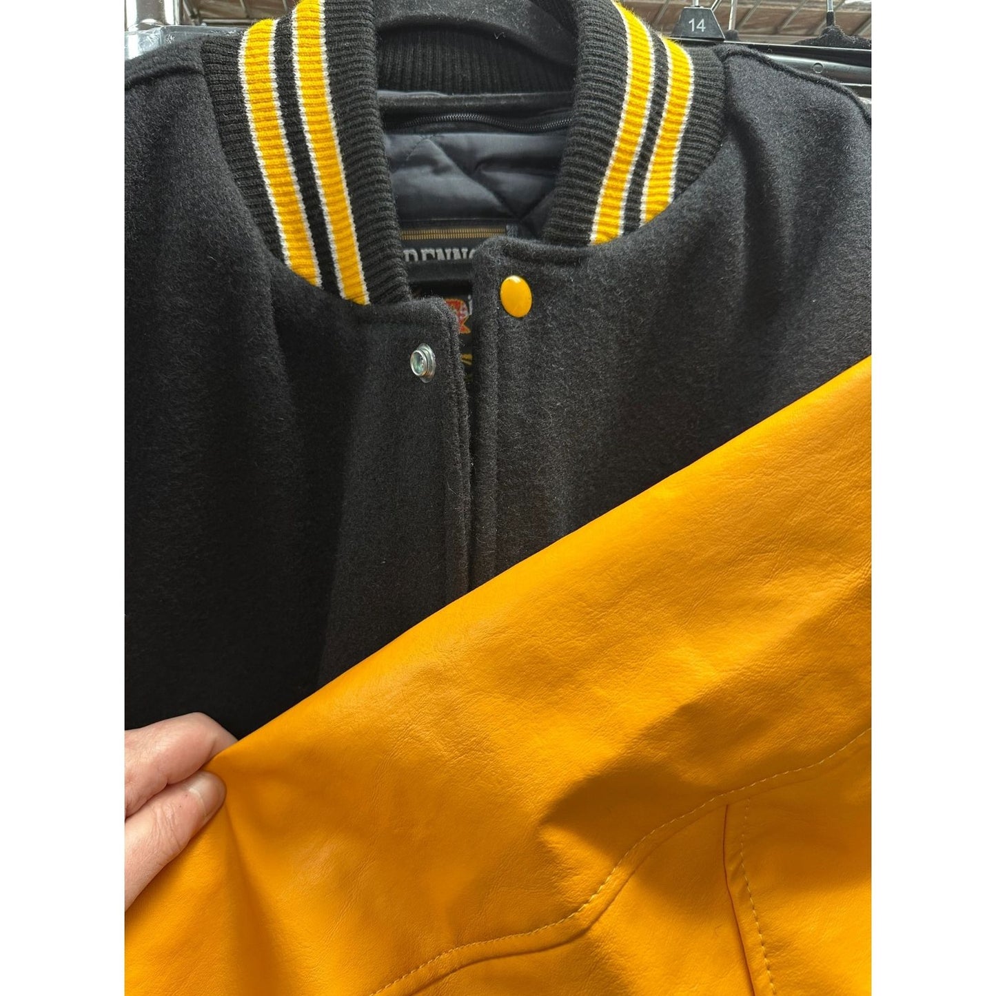 Rennoc Classic Varsity Jacket Style JW225NQ Quilted Lining  Men's XL