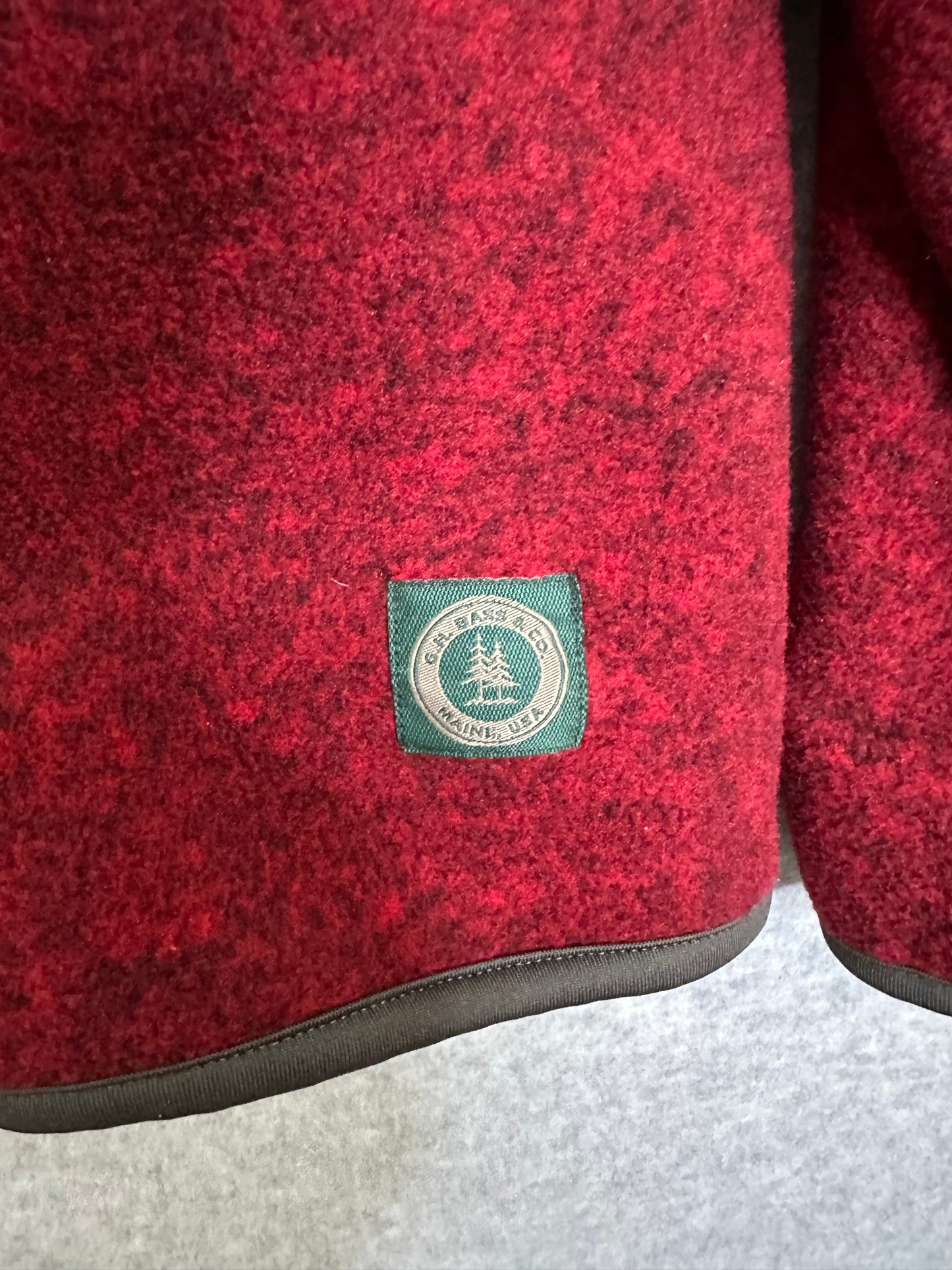 G.H. Bass & Co. Arctic Terrain Snap Mock Polar Fleece Top Men's 4XL