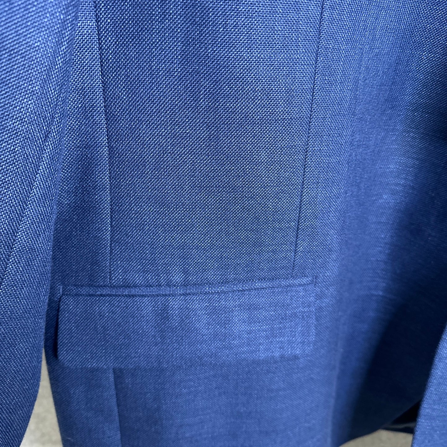 Lauren Ralph Lauren Men's Blue Classic-Fit Ultraflex Stretch Blazer Sport Coat 54L