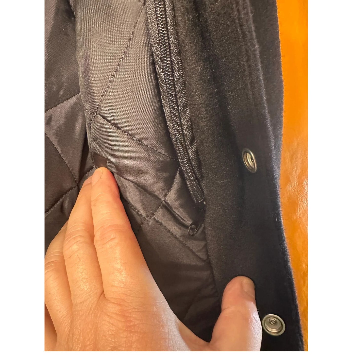 Rennoc Classic Varsity Jacket Style JW225NQ Quilted Lining  Men's XL