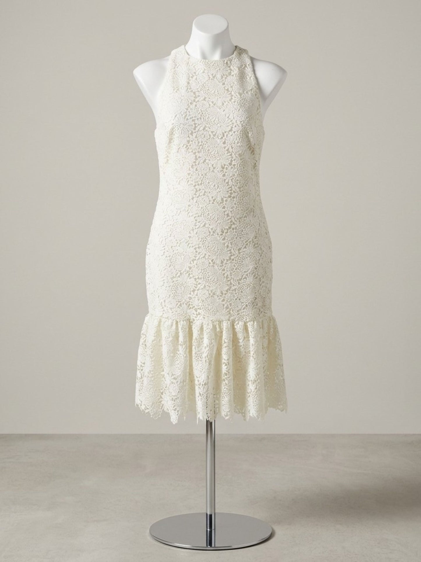 Lauren Ralph Lauren Women's Lace Drop-Waist Sheath Dress Size 8