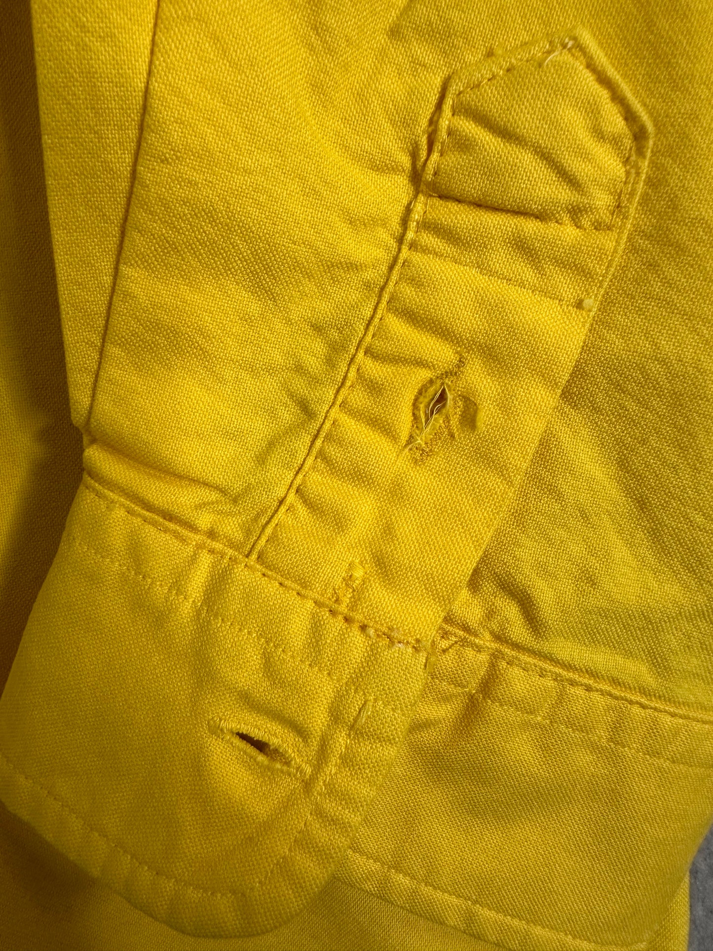 Polo Ralph Lauren Button Down Shirt Classic Yellow Men's 3XLT