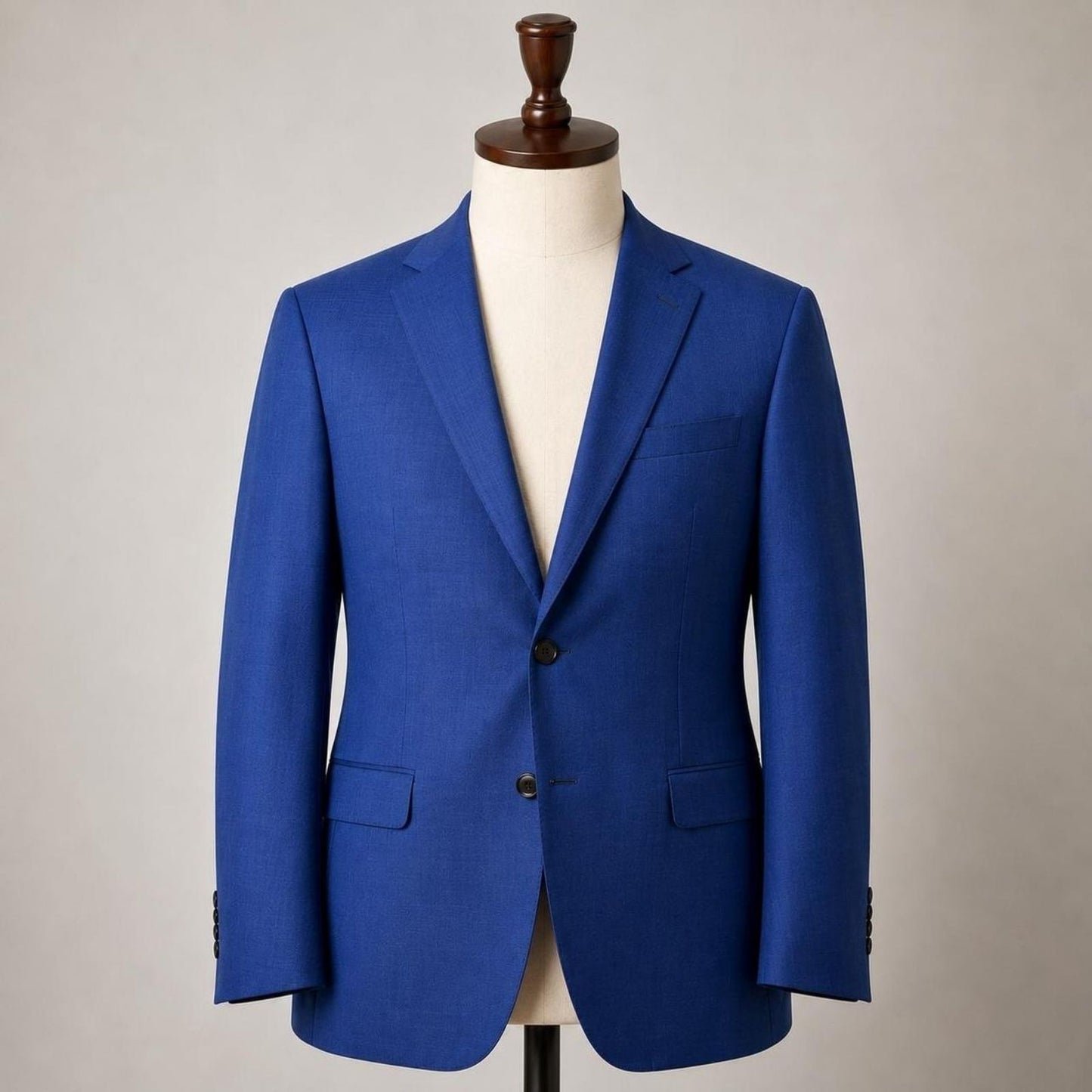 Lauren Ralph Lauren Men's Blue Classic-Fit Ultraflex Stretch Blazer Sport Coat 54L