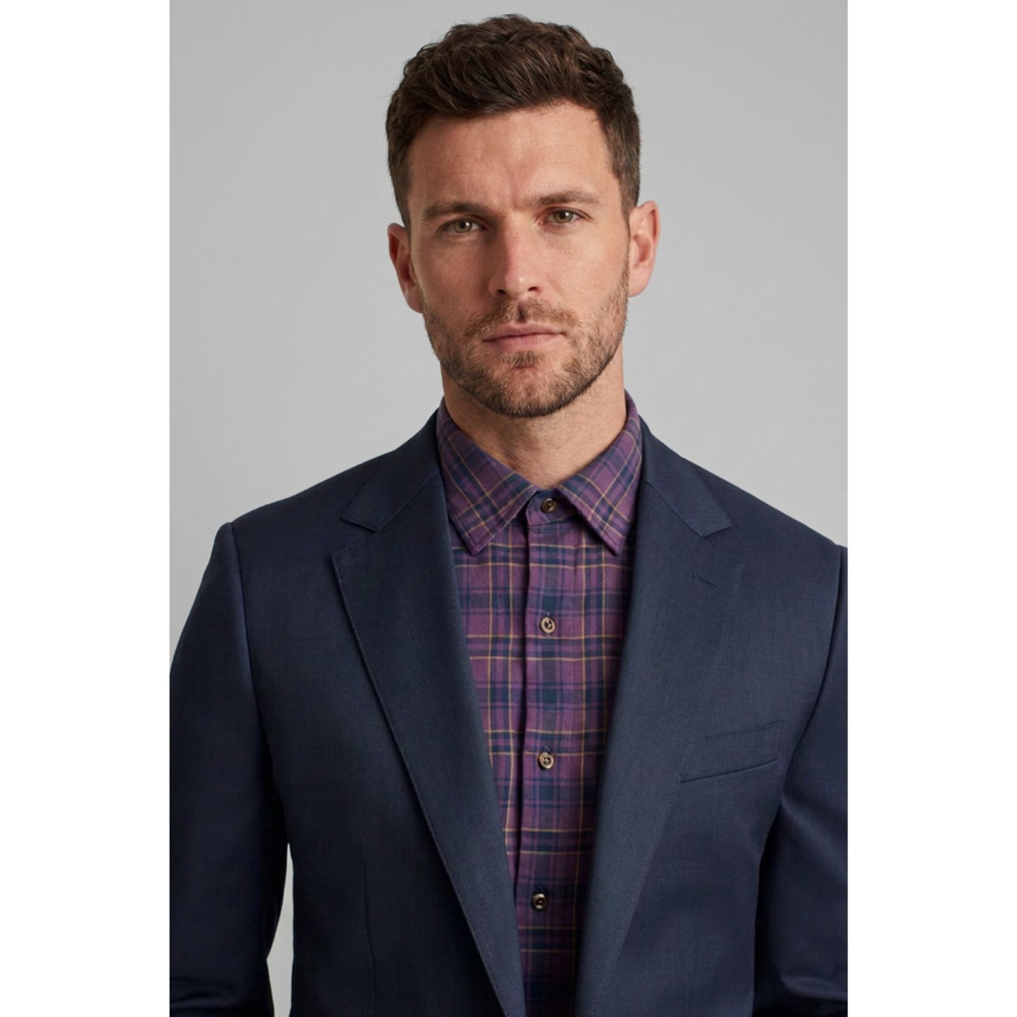 Bonobos Men's Jetsetter Slim Fit Suit Jacket Blazer Blue Stretch Four Season Weight Wool 42R