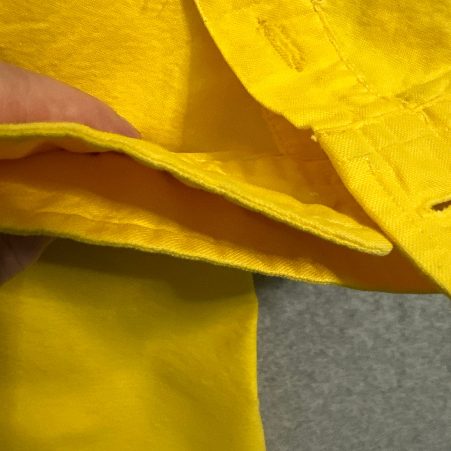 Polo Ralph Lauren Button Down Shirt Classic Yellow Men's 3XLT