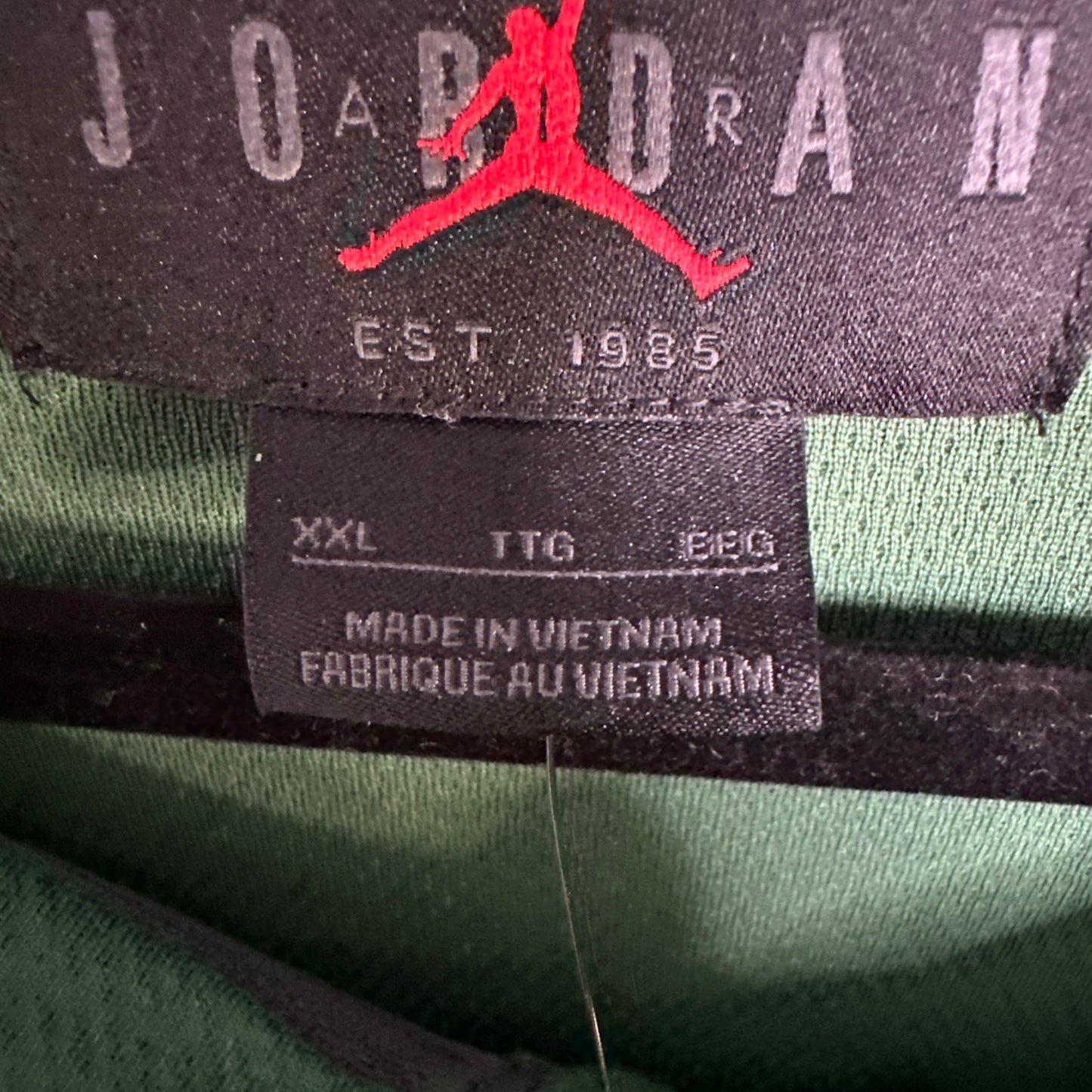 Nike Jordan Team Issue Southeastern Louisiana University Dri-fit Quarter Zip Team Training Model DQ7913-341 Men's XXL