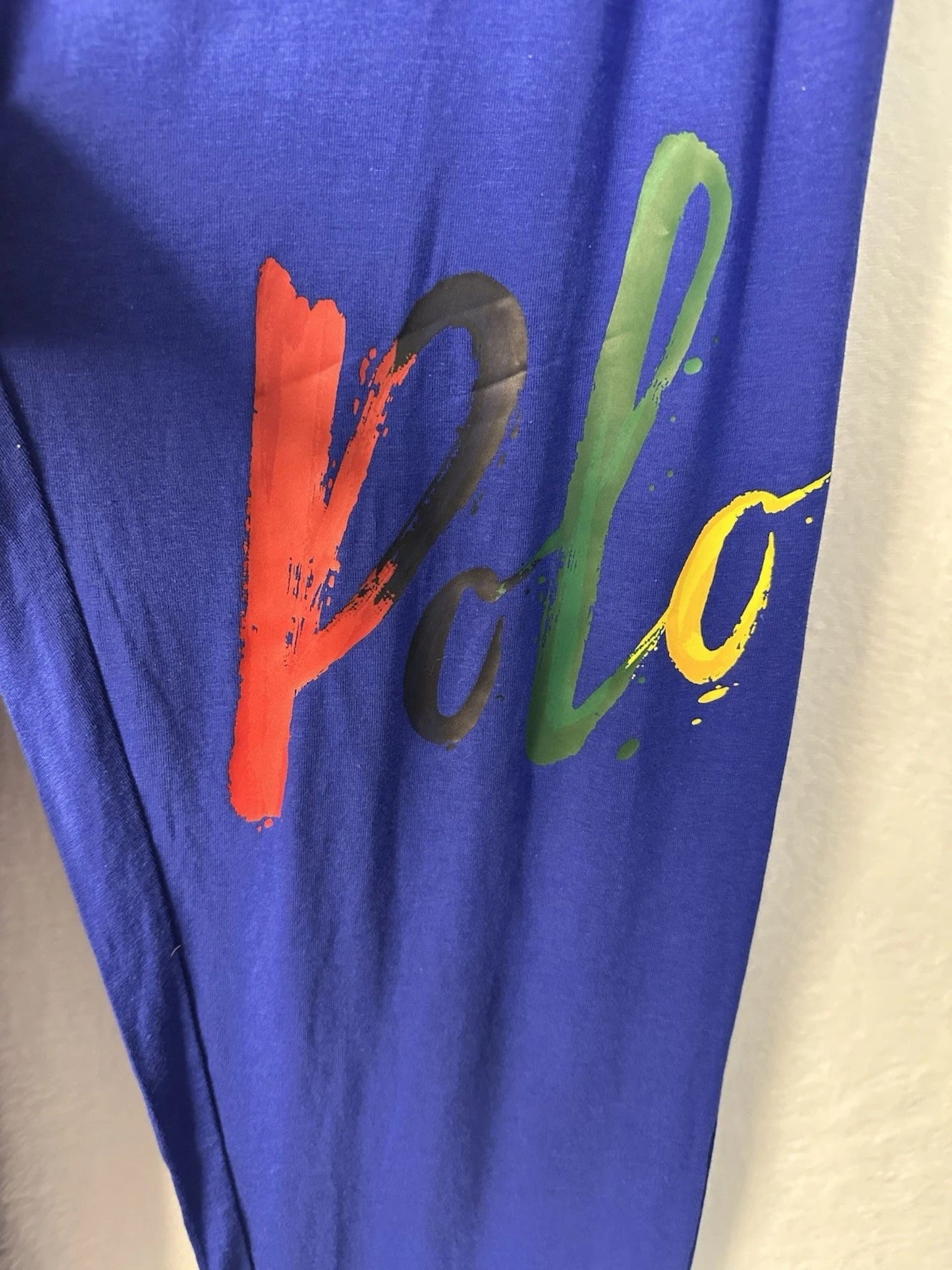 Polo Ralph Lauren Royal Blue Pajama Pants Joggers Men's Small