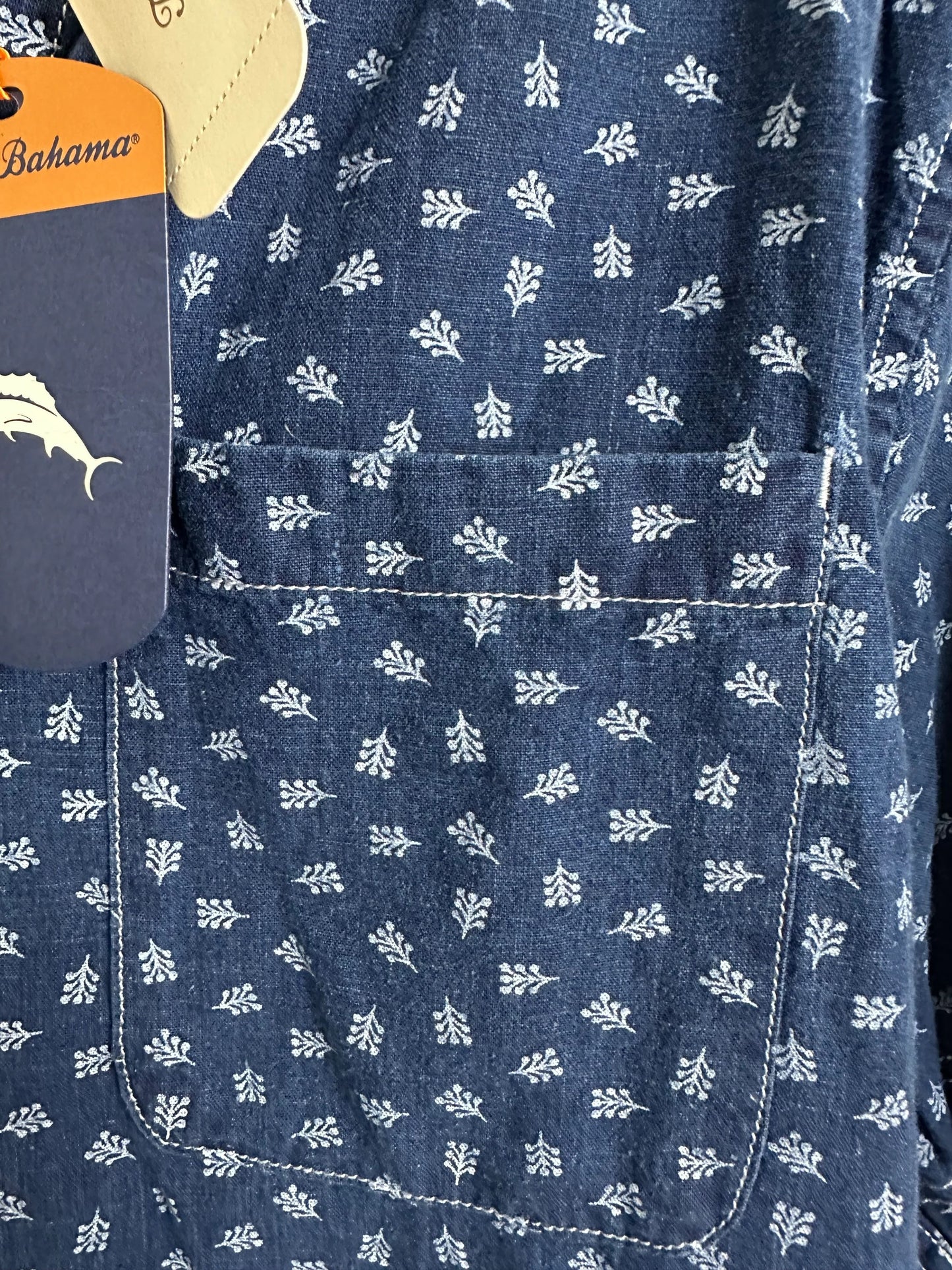 Tommy Bahama Mens Linen Blend Short Sleeve Shirt Small Lot Of 2