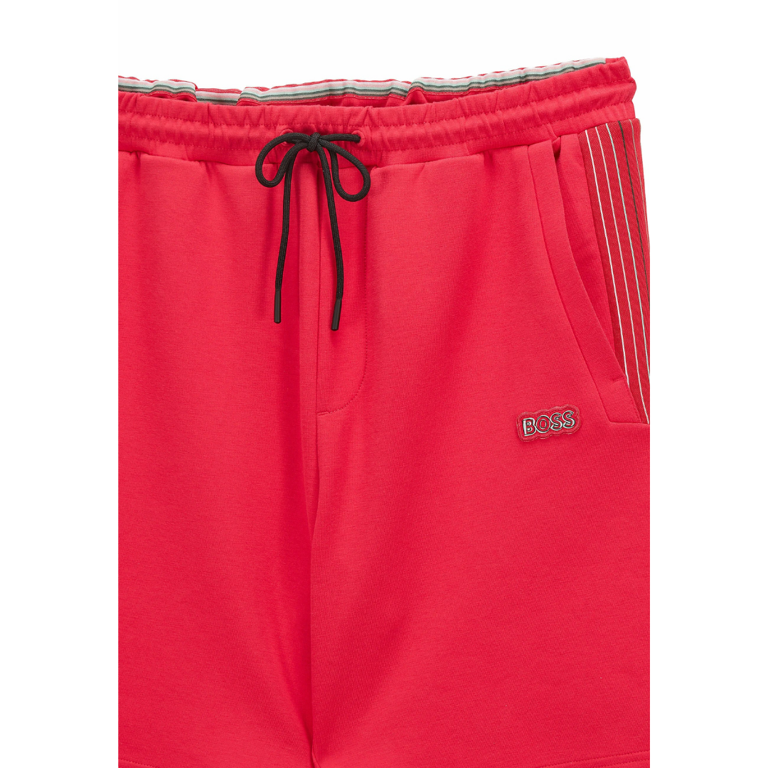 BOSS By HUGO BOSS Men's HEADLO Cotton-Blend Regular-Fit Shorts