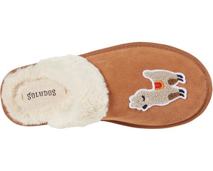 NIB Size 8 Soludos Llama Cozy Faux Fur Slipper Retail $85.00