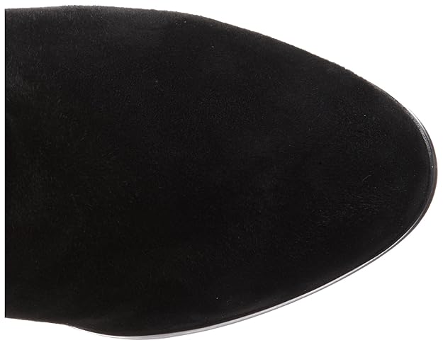 Sam Edelman Louie Ankle Boots Women's Size 9 Booties Black Suede Fringe Accent Almond Closed Toe