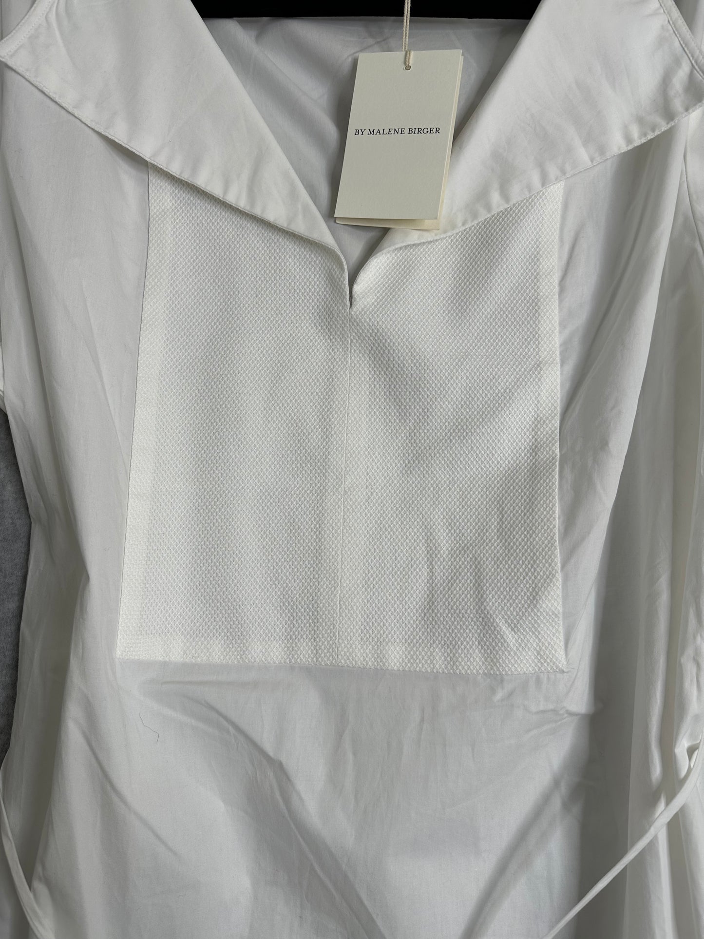 By Malene Birger The "Baltimores" Organic Cotton-Poplin Midi Dress Women's Sz. 8 EU 38