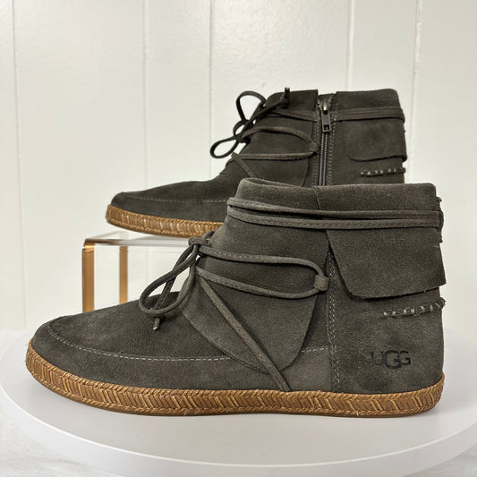UGG Australia Reid UGG Reid Women's Soft Suede Moccasins Size 10 Slate Gray