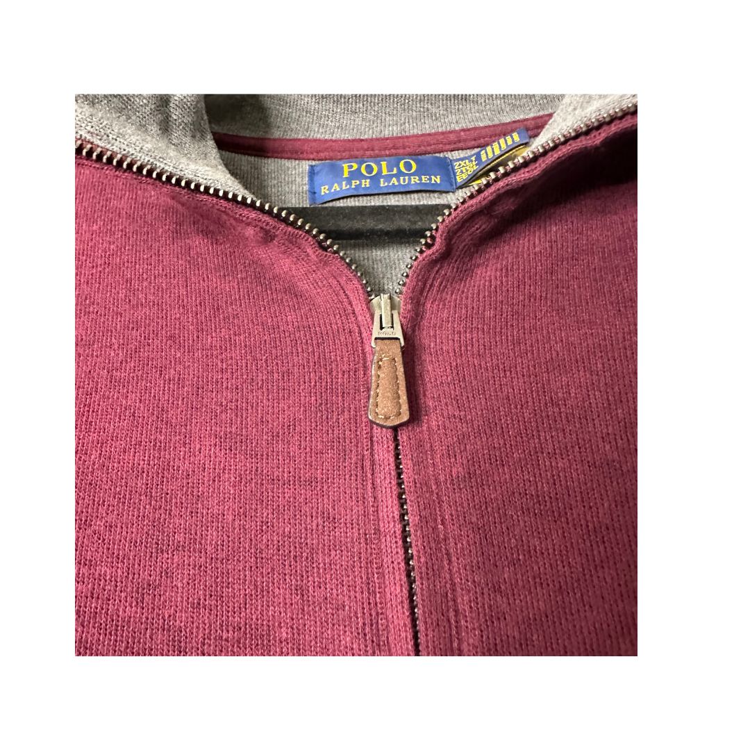 Sz. 2XT Polo Ralph Lauren Estate-Rib Quarter-Zip Pullover