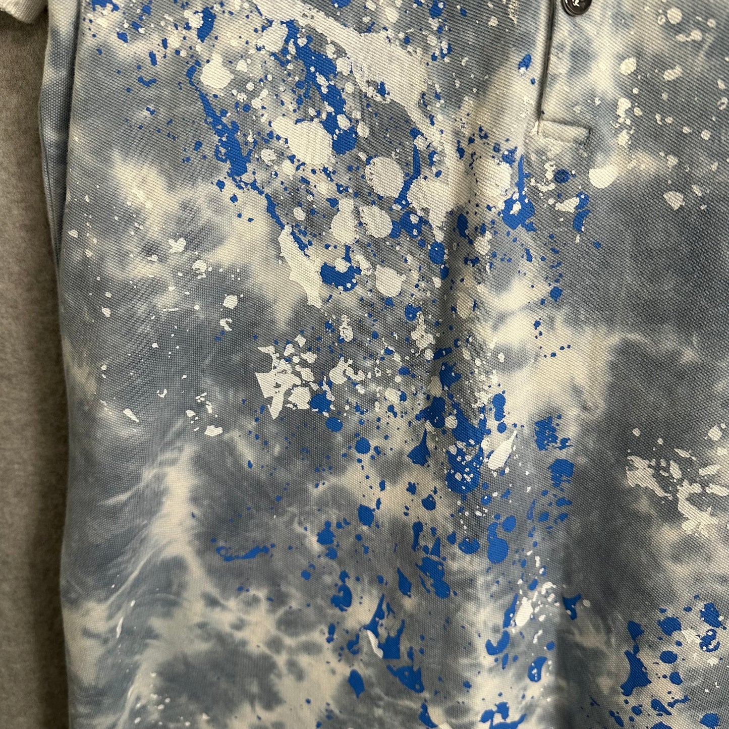 Lauren Ralph Lauren Polo Shirt Tie Dye Short Sleeve Collared Size Medium