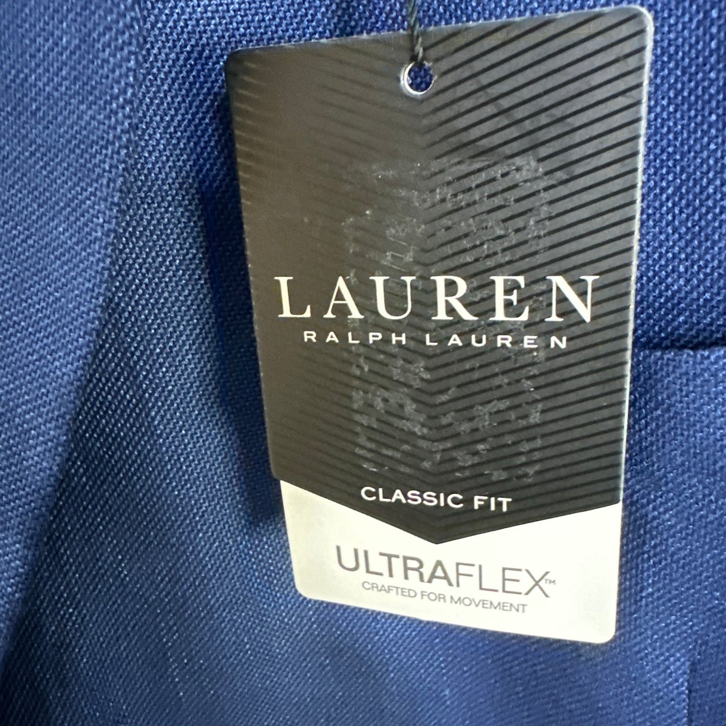 Lauren Ralph Lauren Men's Blue Classic-Fit Ultraflex Stretch Blazer Sport Coat 54L
