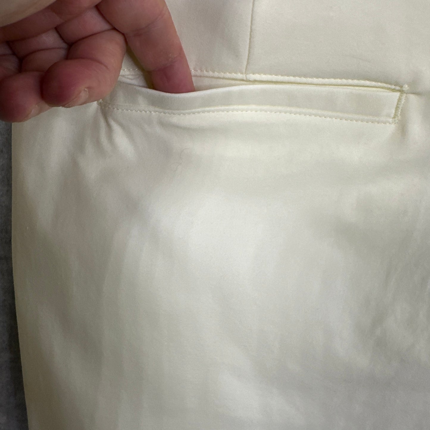 Lauren Ralph Lauren Norton Active Dress Pants Classic Fit Bone White Men's 40x29