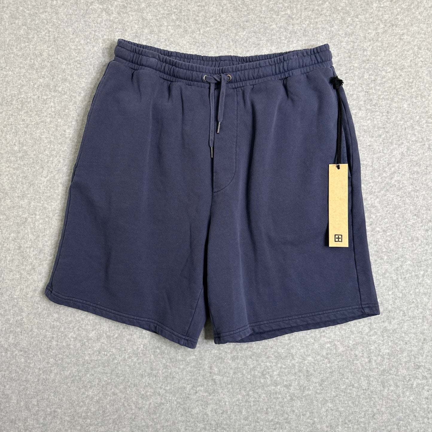 Ksubi 4 x 4 Lofi Track Regular-fit Blazed Blue Cotton Shorts Men's XL