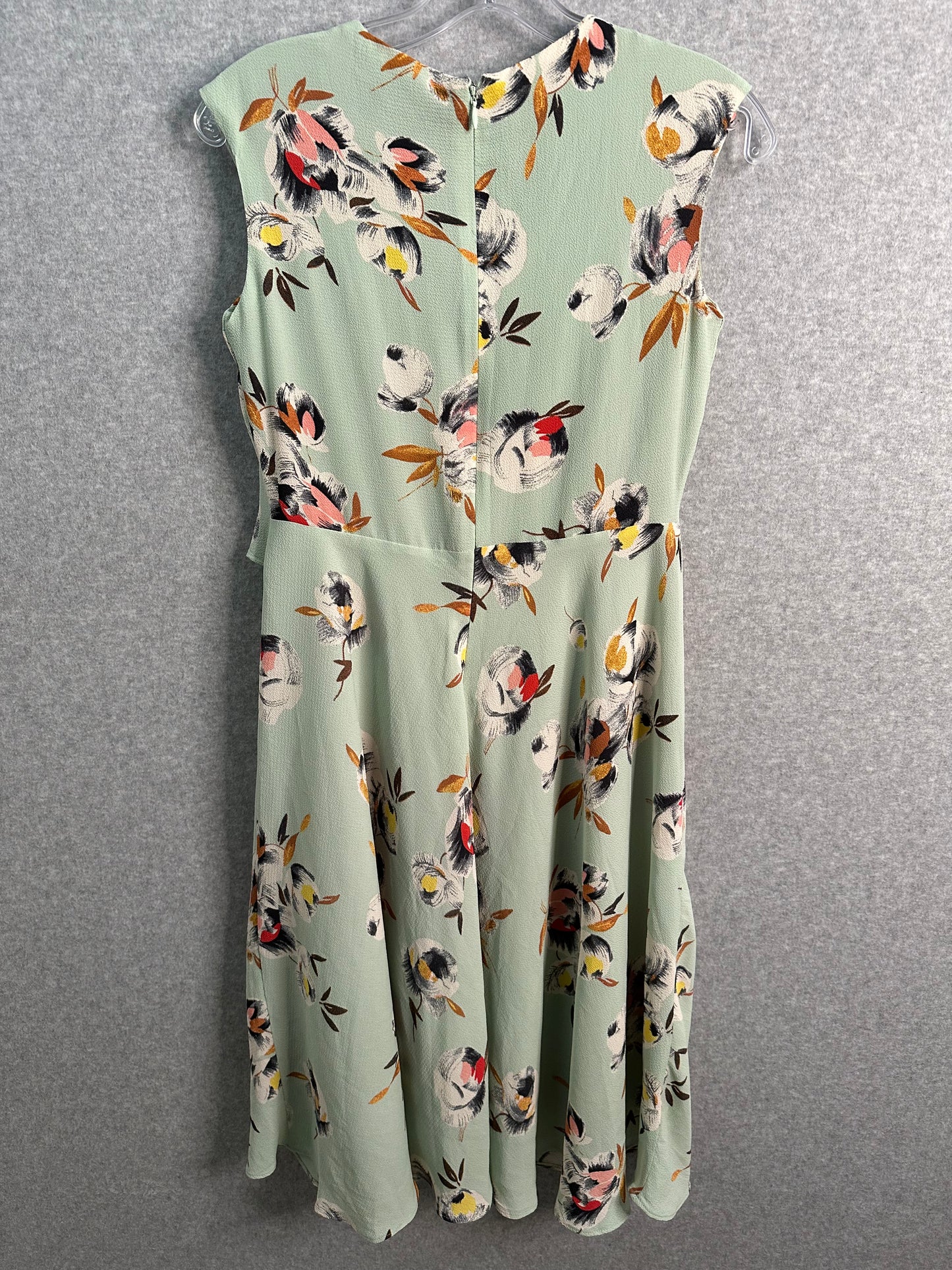Lauren Ralph Lauren Floral Bubble Crepe A-Line Dress Size 4 Petite