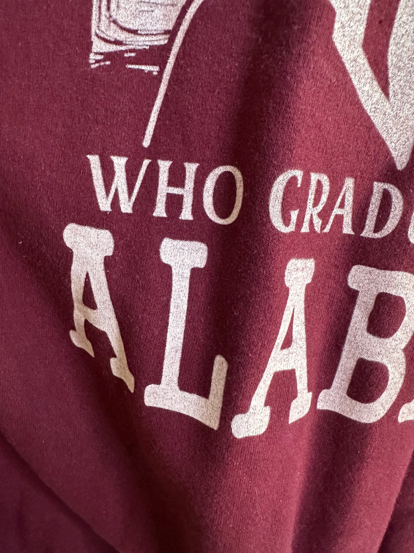 Gildan Heavy Blend University Of Alabama Graduate Mens Crewneck Sweatshirt 5XL
