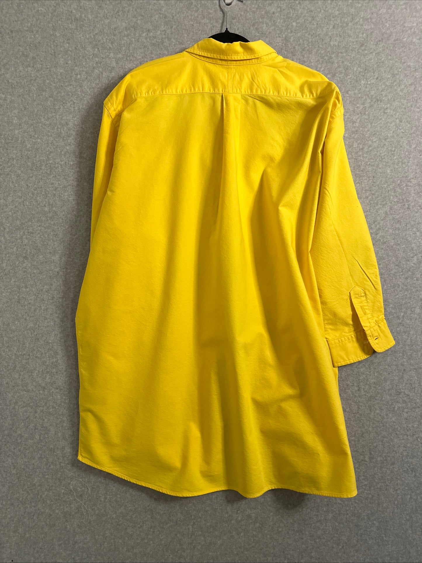 Polo Ralph Lauren Button Down Shirt Classic Yellow Men's 3XLT
